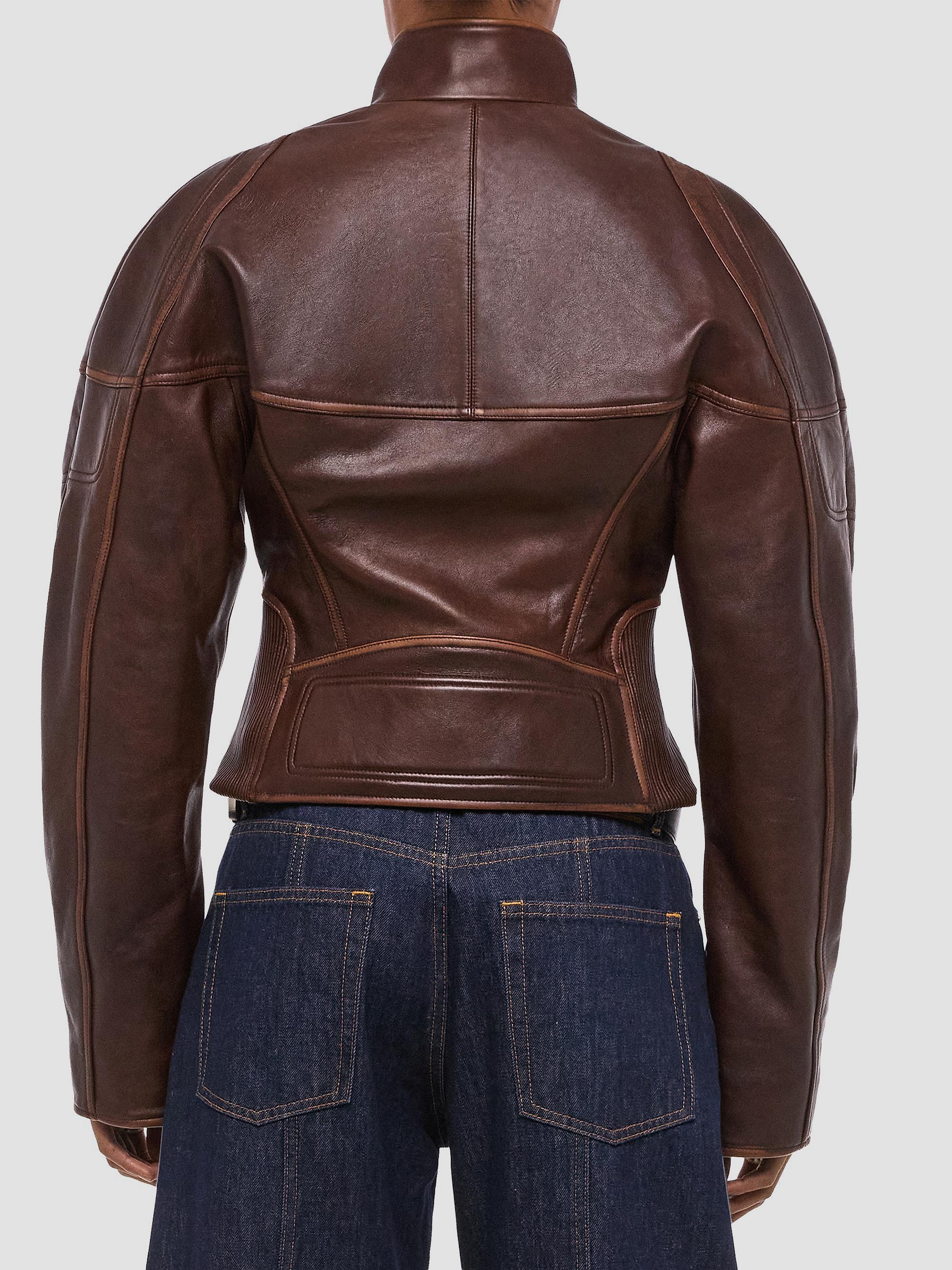 Helmut Lang Leather Saddle Jacket | Saks Fifth Avenue