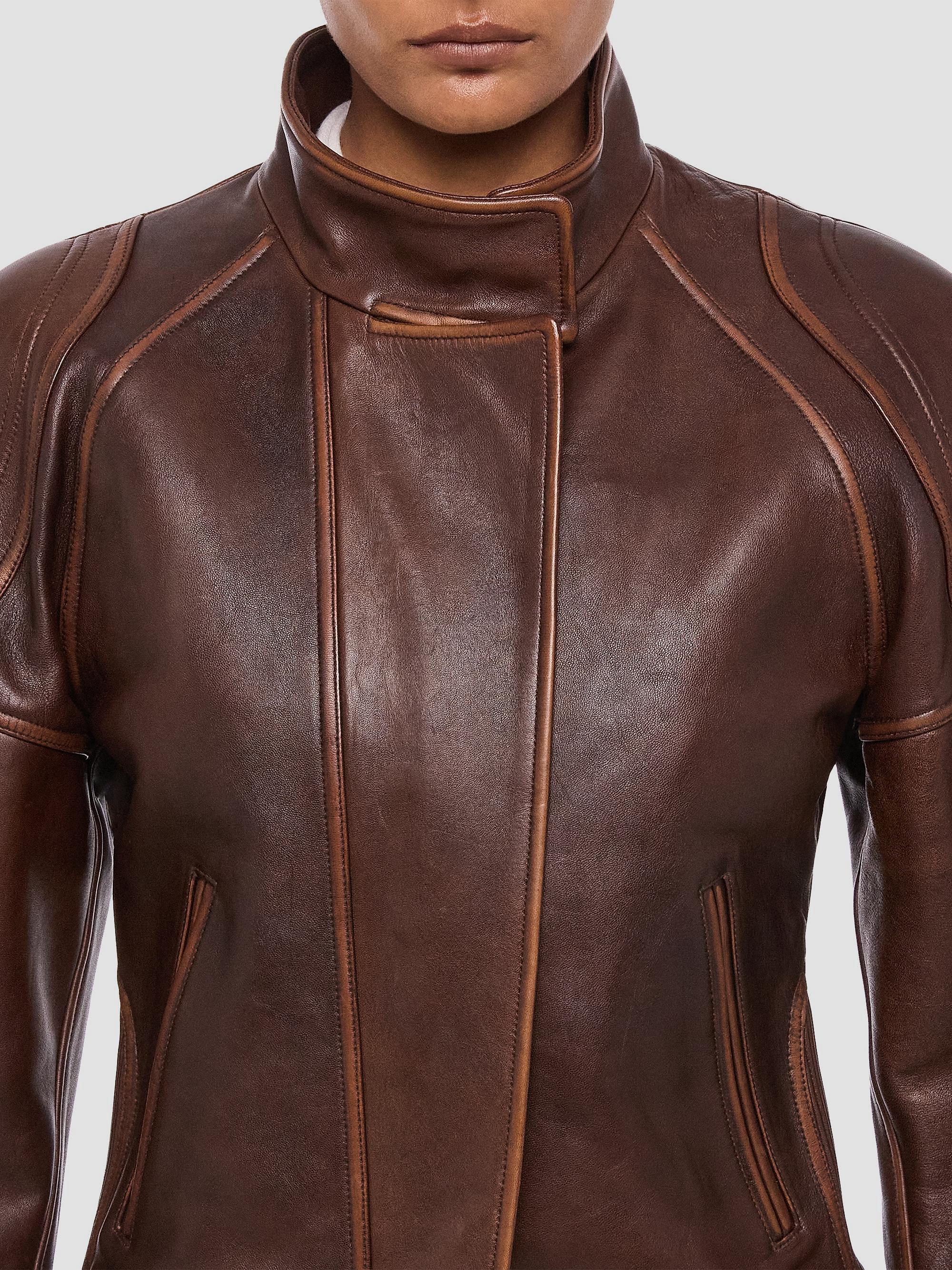 Helmut Lang Leather Saddle Jacket | Saks Fifth Avenue