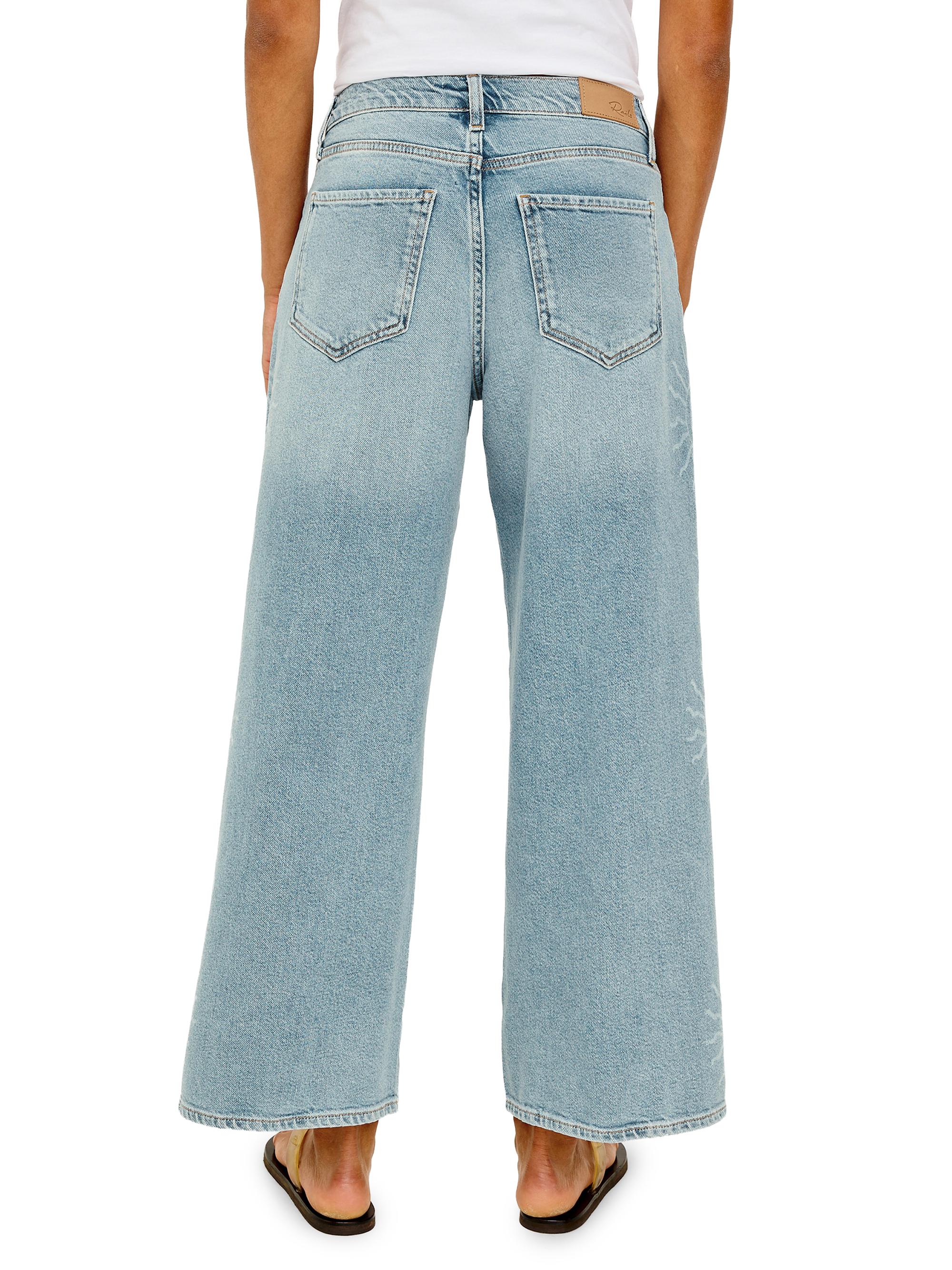 Rails Women's Angeleno Cotton Crop Jeans - Soleil Laser | Thumbnail 5
