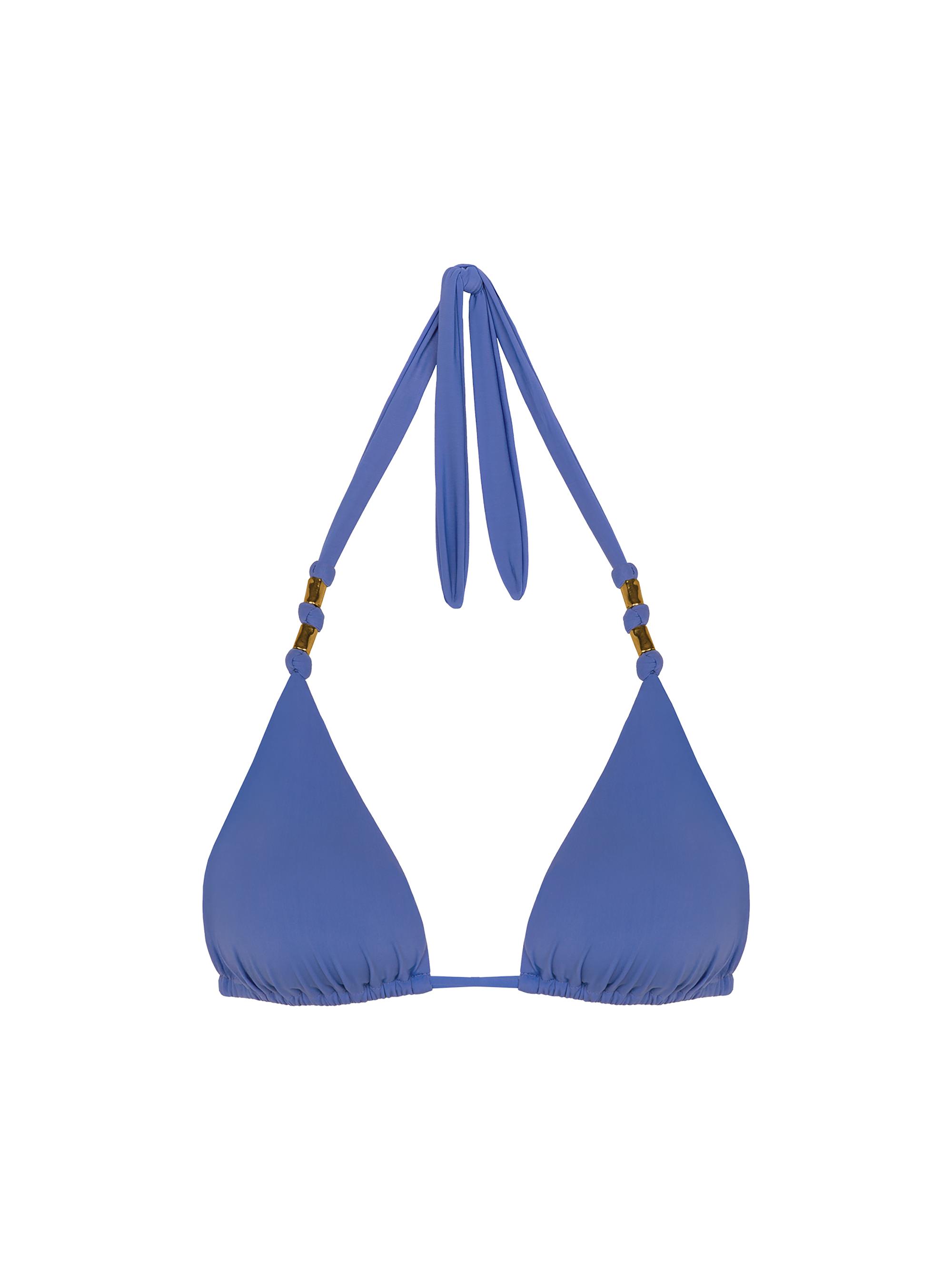 ViX by Paula Hermanny Women's Paula Triangle Bikini Top - Blue