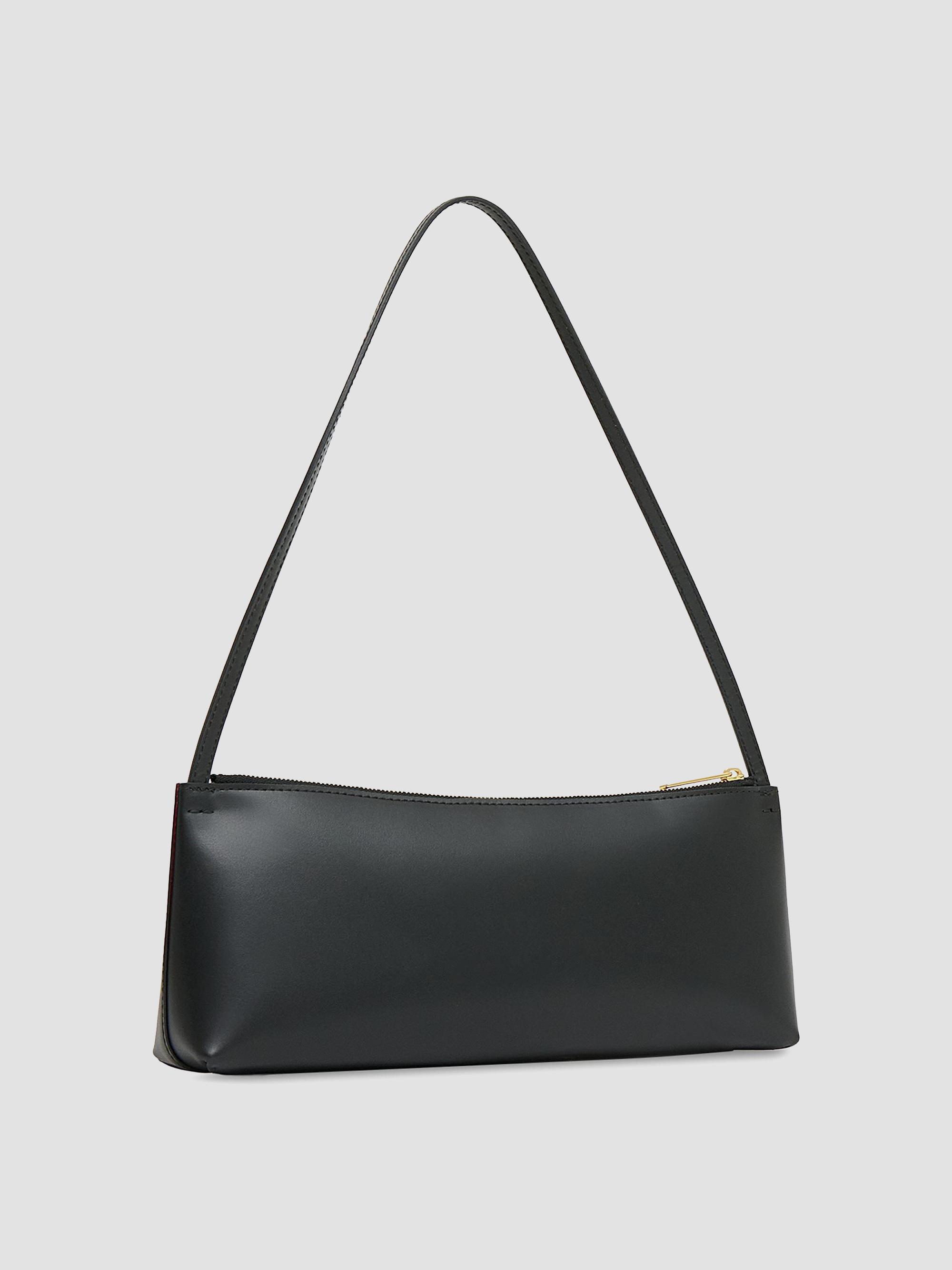 Mansur Gavriel Women's Gaia Leather Baguette - Black Flamma | Thumbnail 2