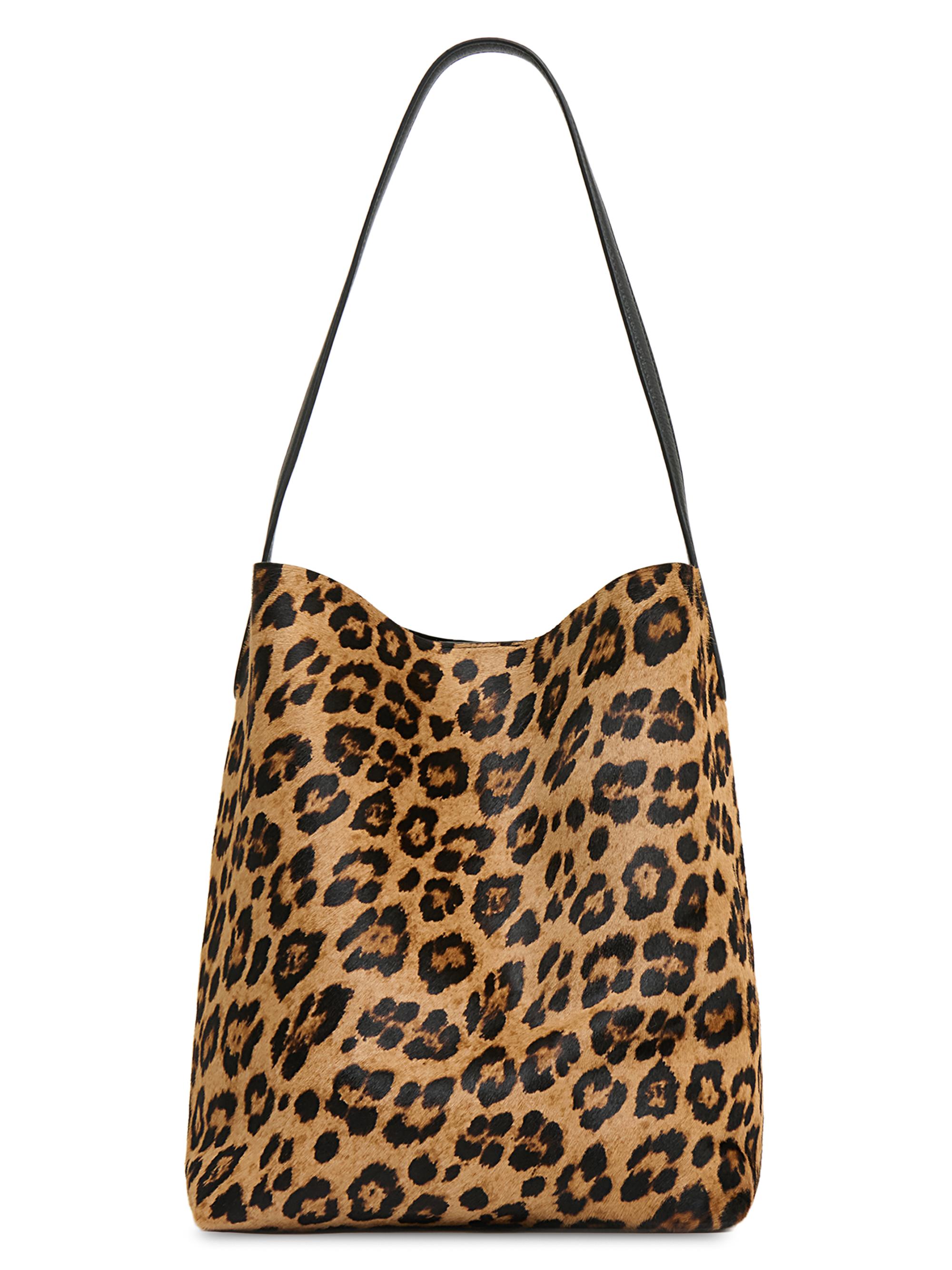 Mansur Gavriel Women's Everyday Leopard-Print Calf Hair Basket Bag - Leopard