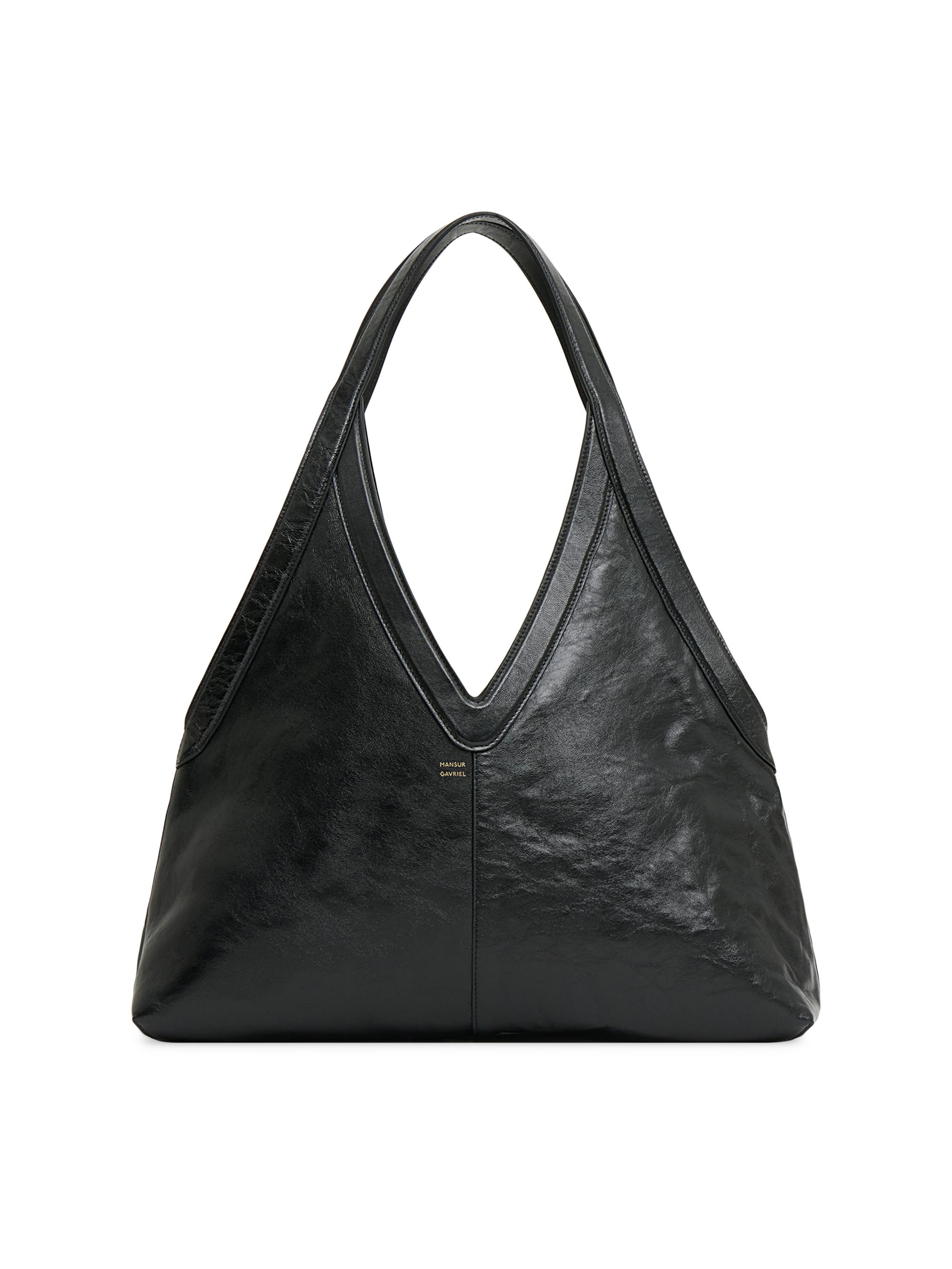 Mansur Gavriel Women's  Logo Soft Tote Bag - Black