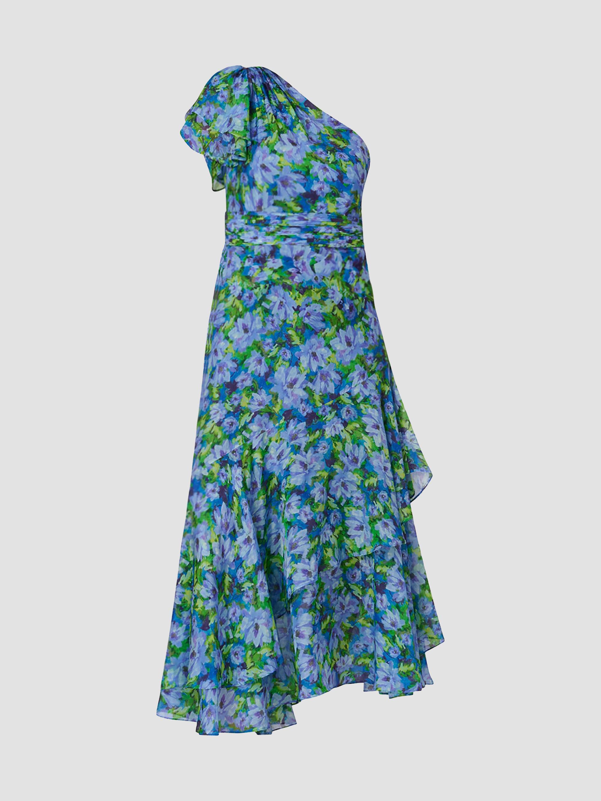 Talbot Runhof Wrapped Cotton-Blend Cocktail Dress | Saks Fifth Avenue