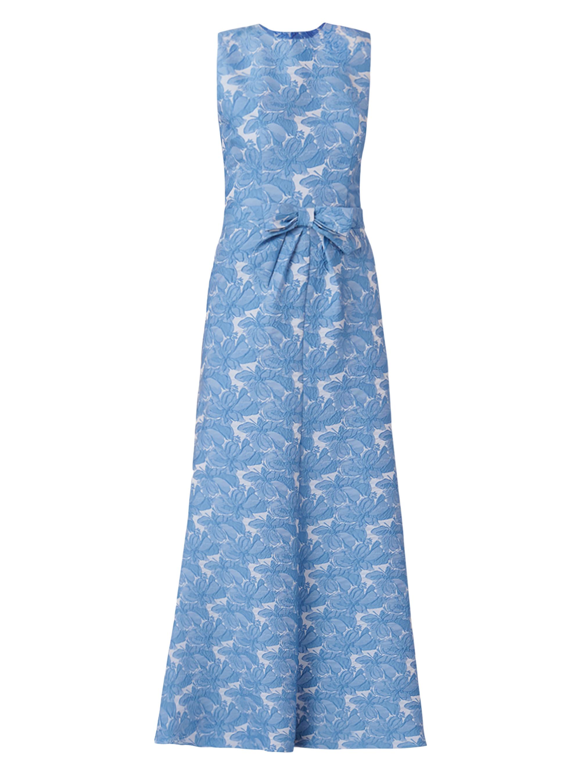 Shoshanna Women's Loren Jacquard Maxi Dress - Marina