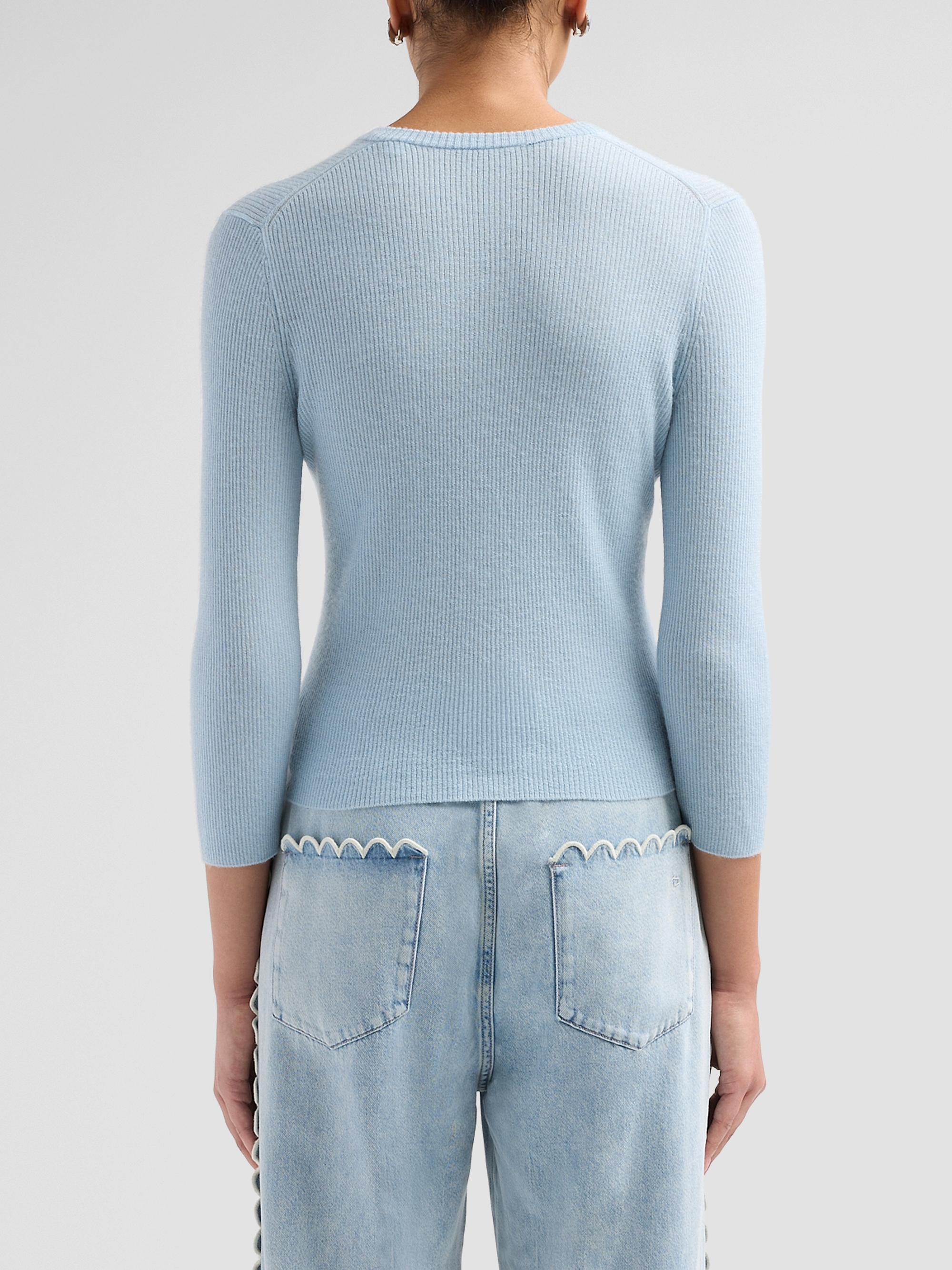 Vince Cashmere-Silk V-Neck Top | Saks Fifth Avenue