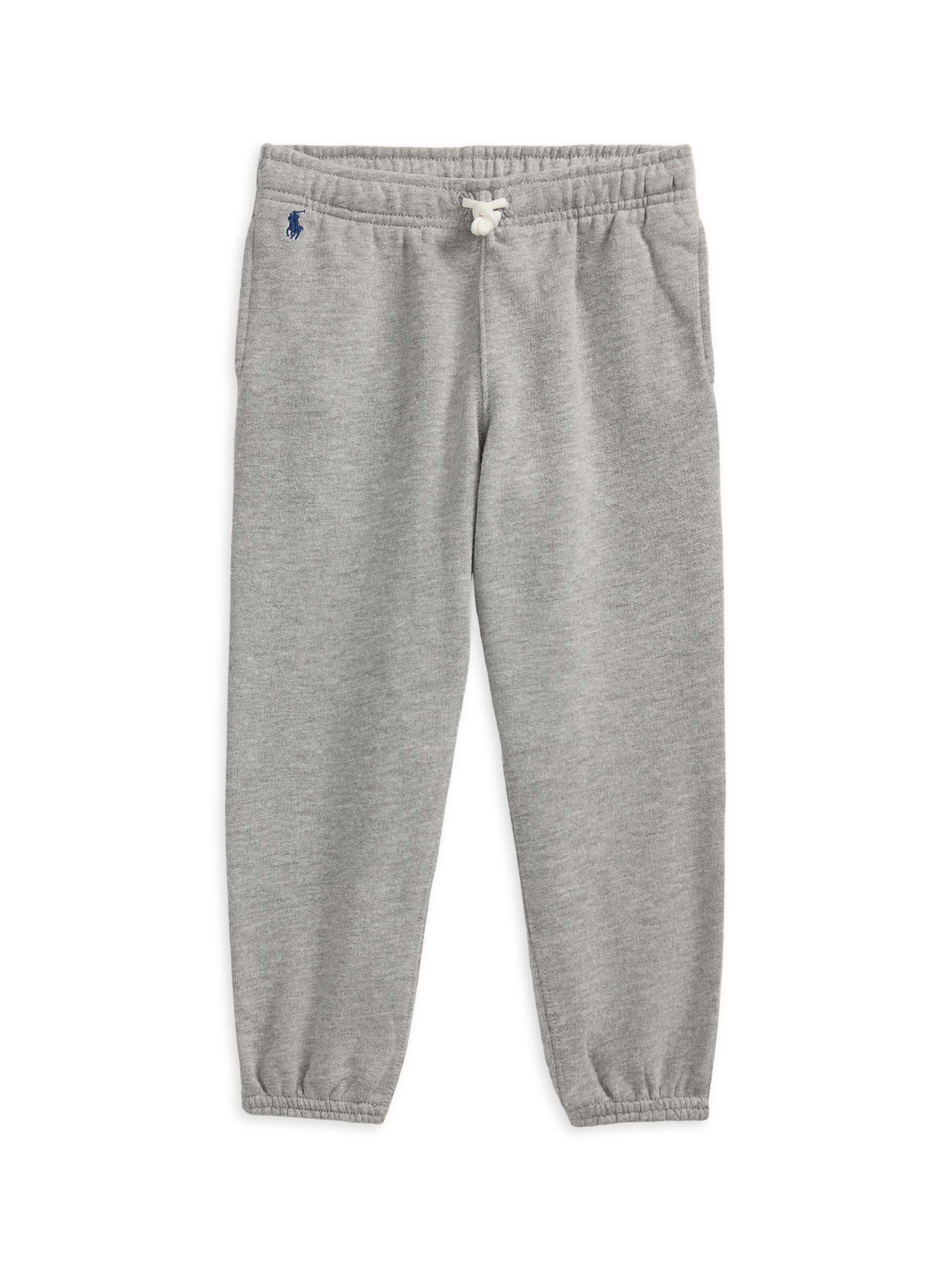 Polo Ralph Lauren Little Girl's Cotton-Blend Fleece Joggers - Andover Heather