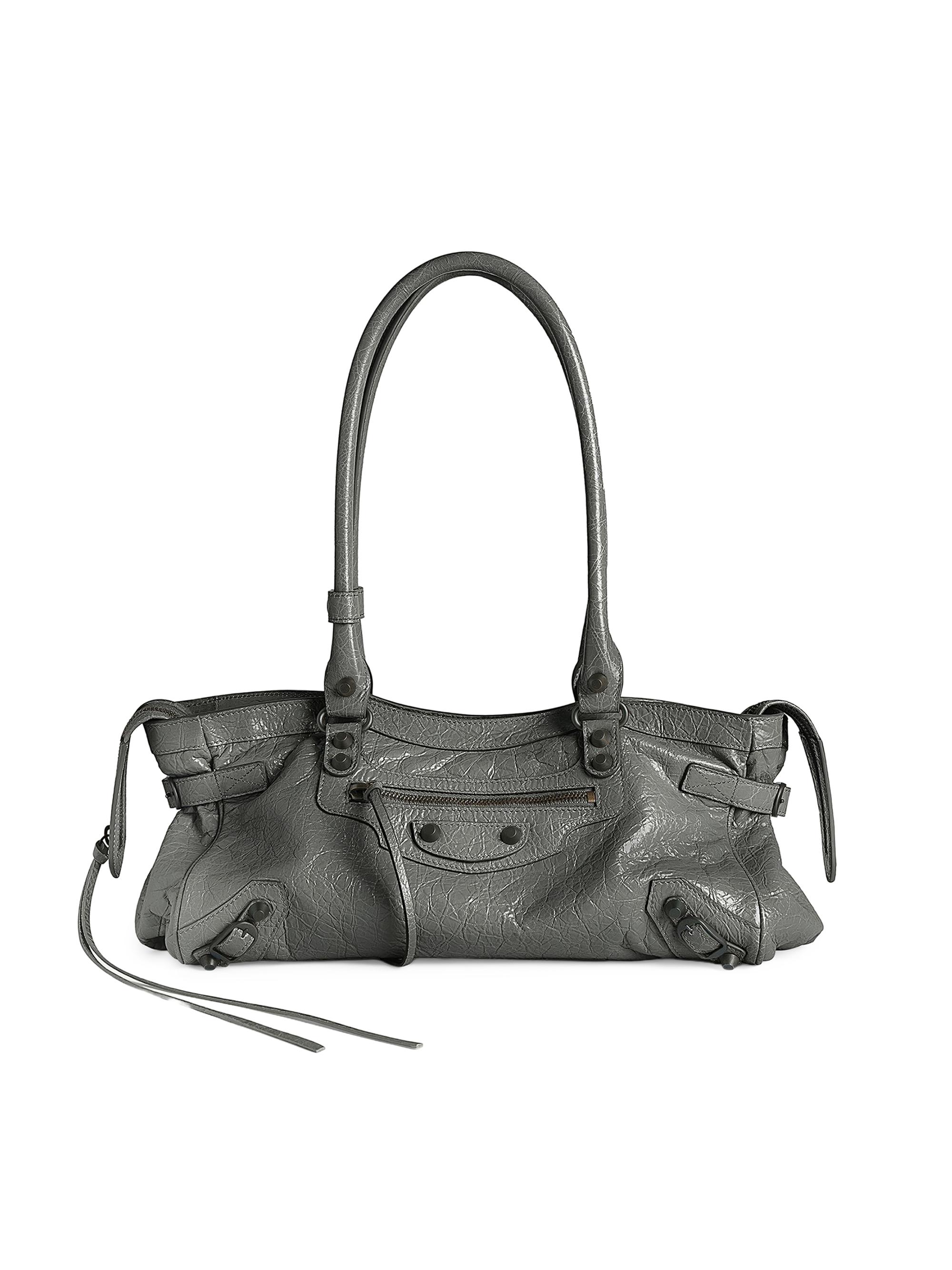 Balenciaga Women's Le City Top Handle East-West Bag - Volcanic Rock