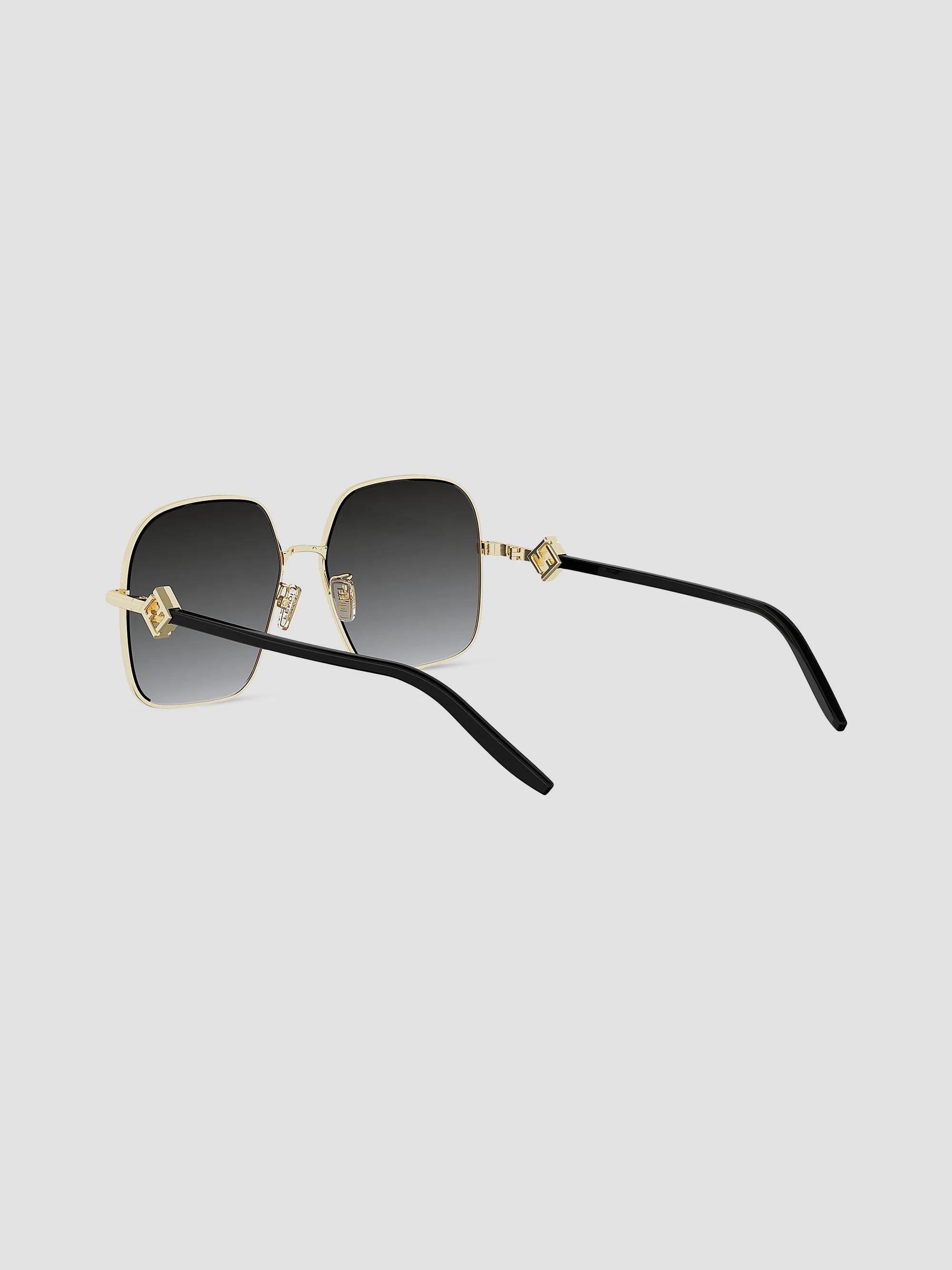 Fendi FF Diamonds 58MM Square Sunglasses | Saks Fifth Avenue