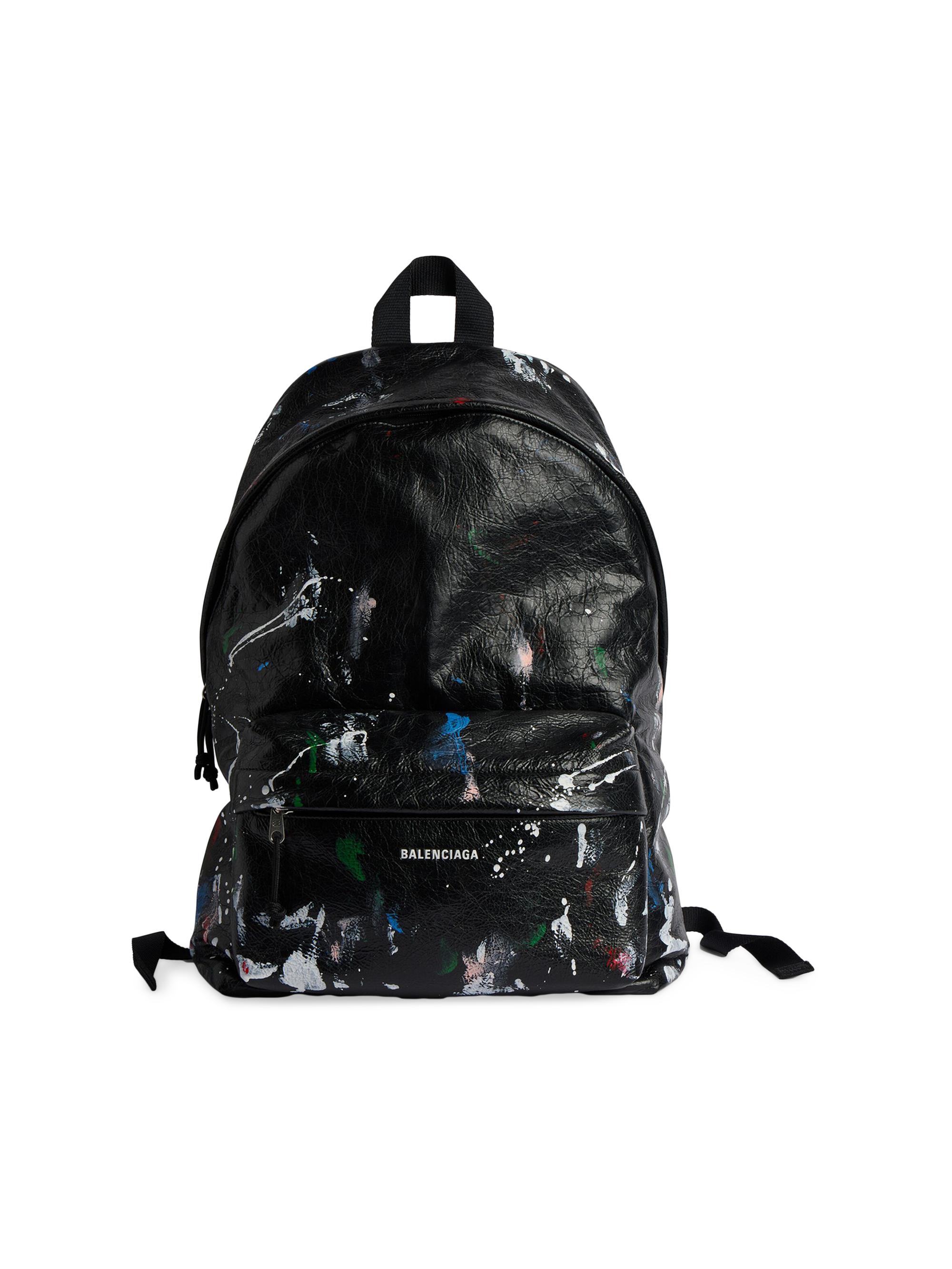 Balenciaga Men's Explorer Backpack - Black