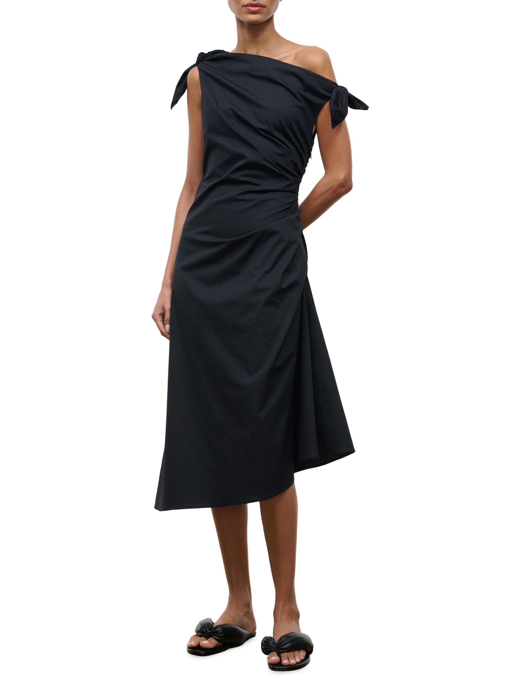 grey abstract print chiffon ruched drape midi dress Grey Abstract Print Chiffon Ruched Drape Midi Dress  Dassah Beauty