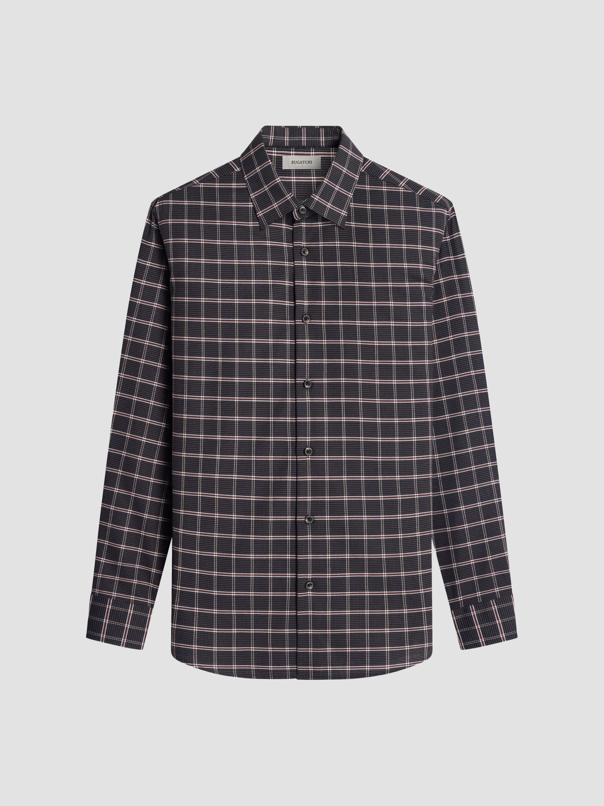 Bugatchi Miles Stretch Cotton Button-Front Shirt