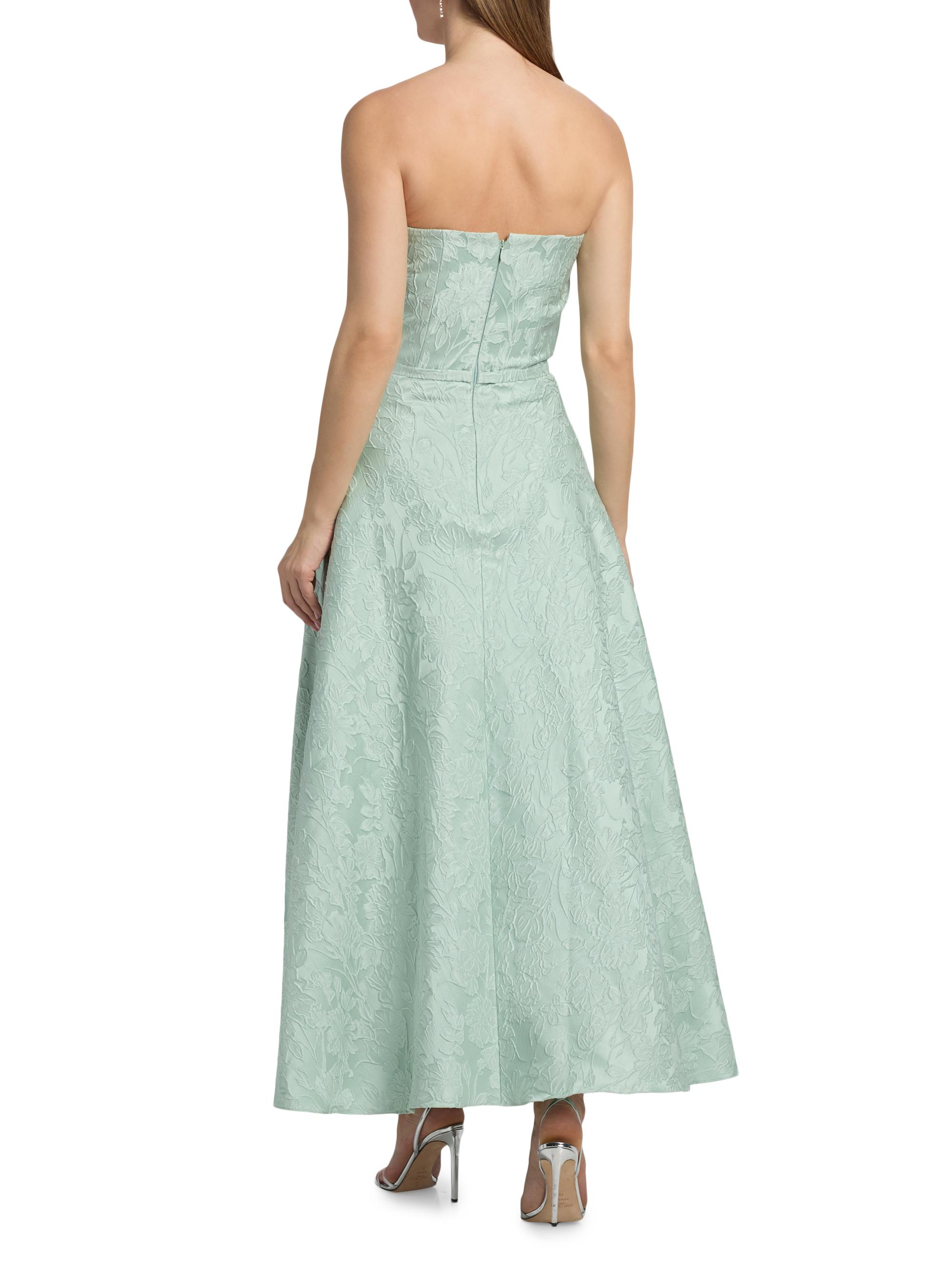 SACHIN BABI Women's Darian Floral Cloque Maxi Dress - Celadon | Thumbnail 5