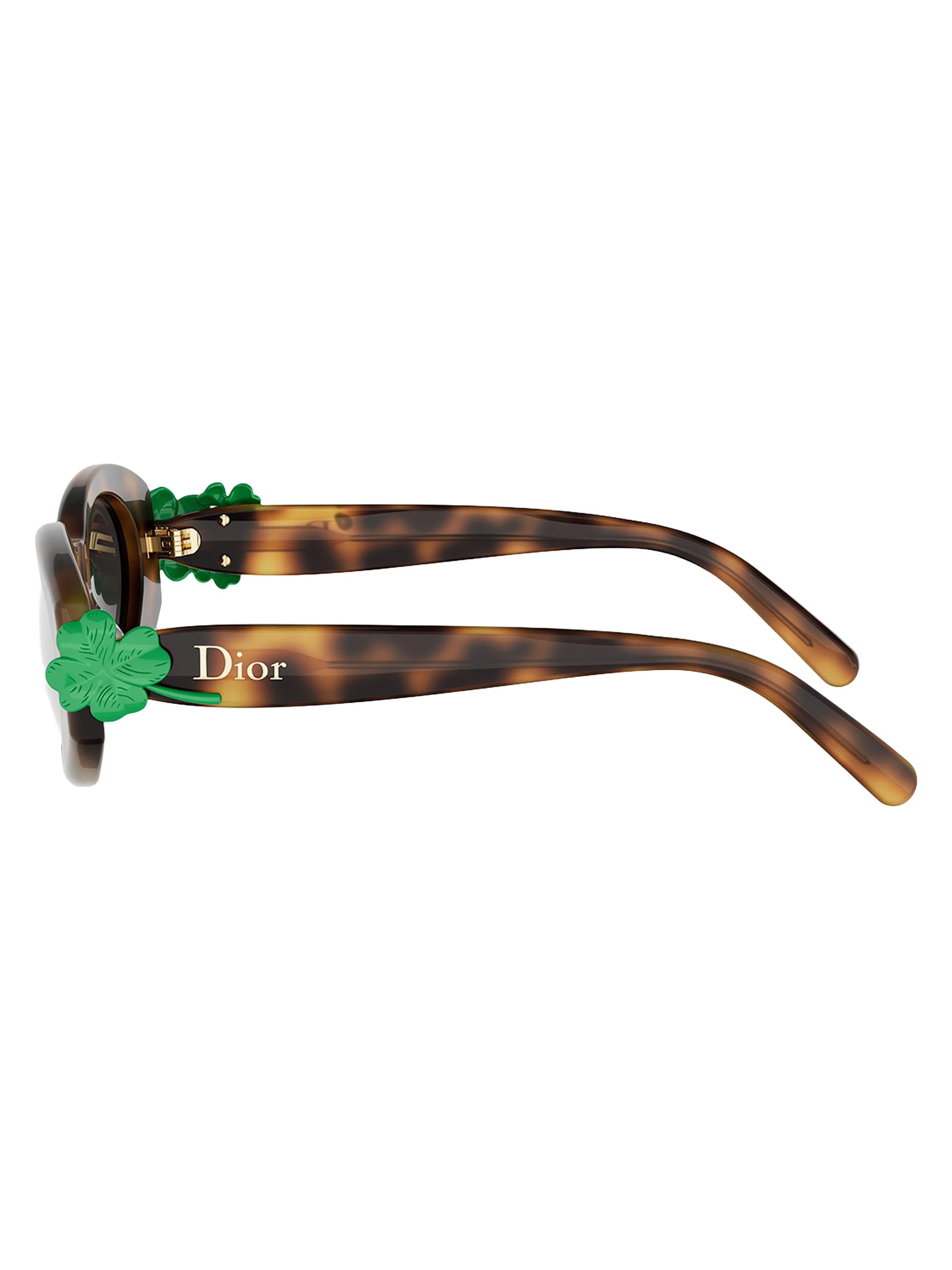 Dior DiorClover B1l 52MM Oval Sunglasses | Saks Fifth Avenue