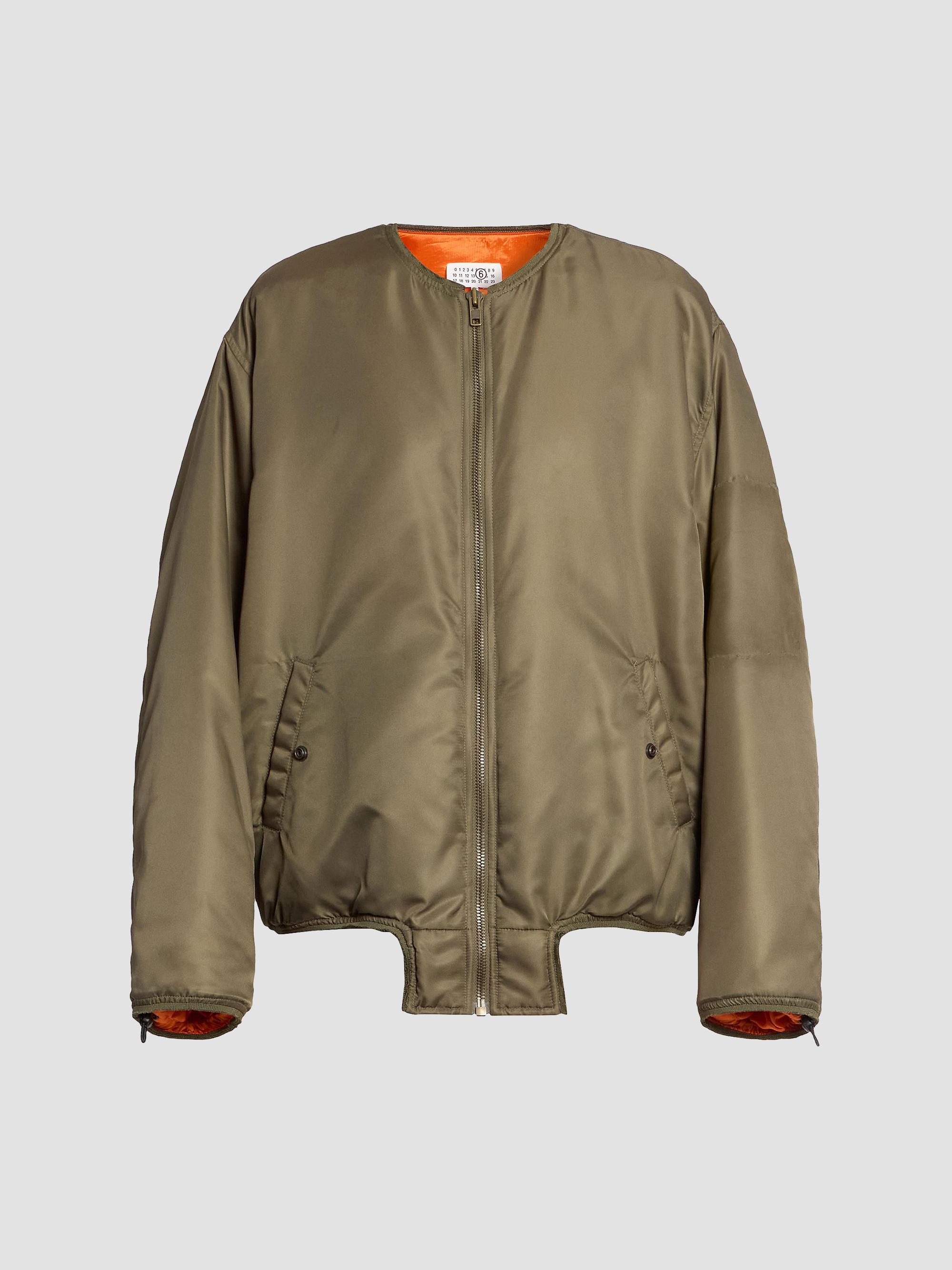 Maison Margiela Wool Gabardine Zip Jacket | Saks Fifth Avenue