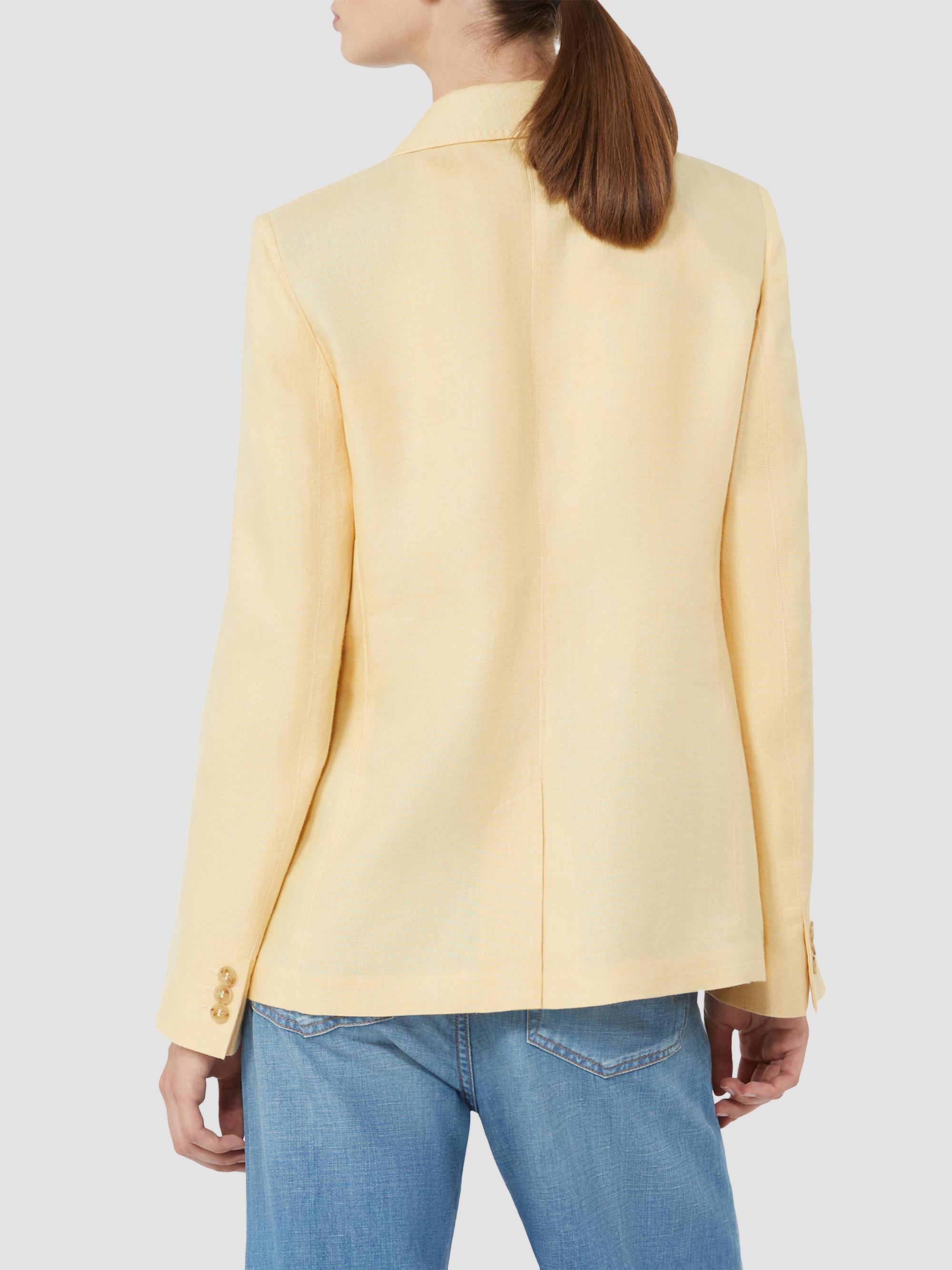 Weekend Max Mara Linen Canvas Blazer | Saks Fifth Avenue