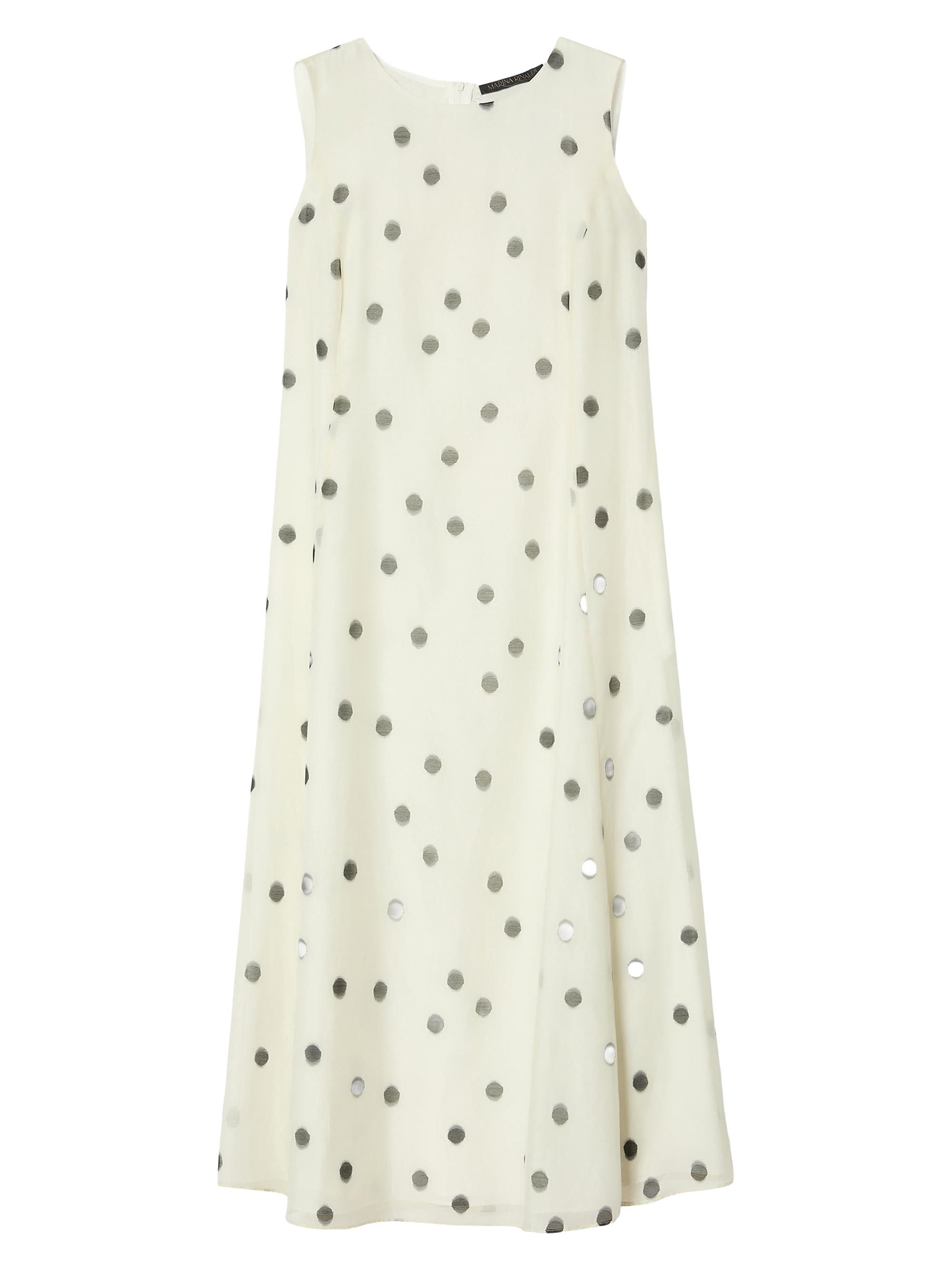 Marina Rinaldi Women's Silk Voile Dress - White