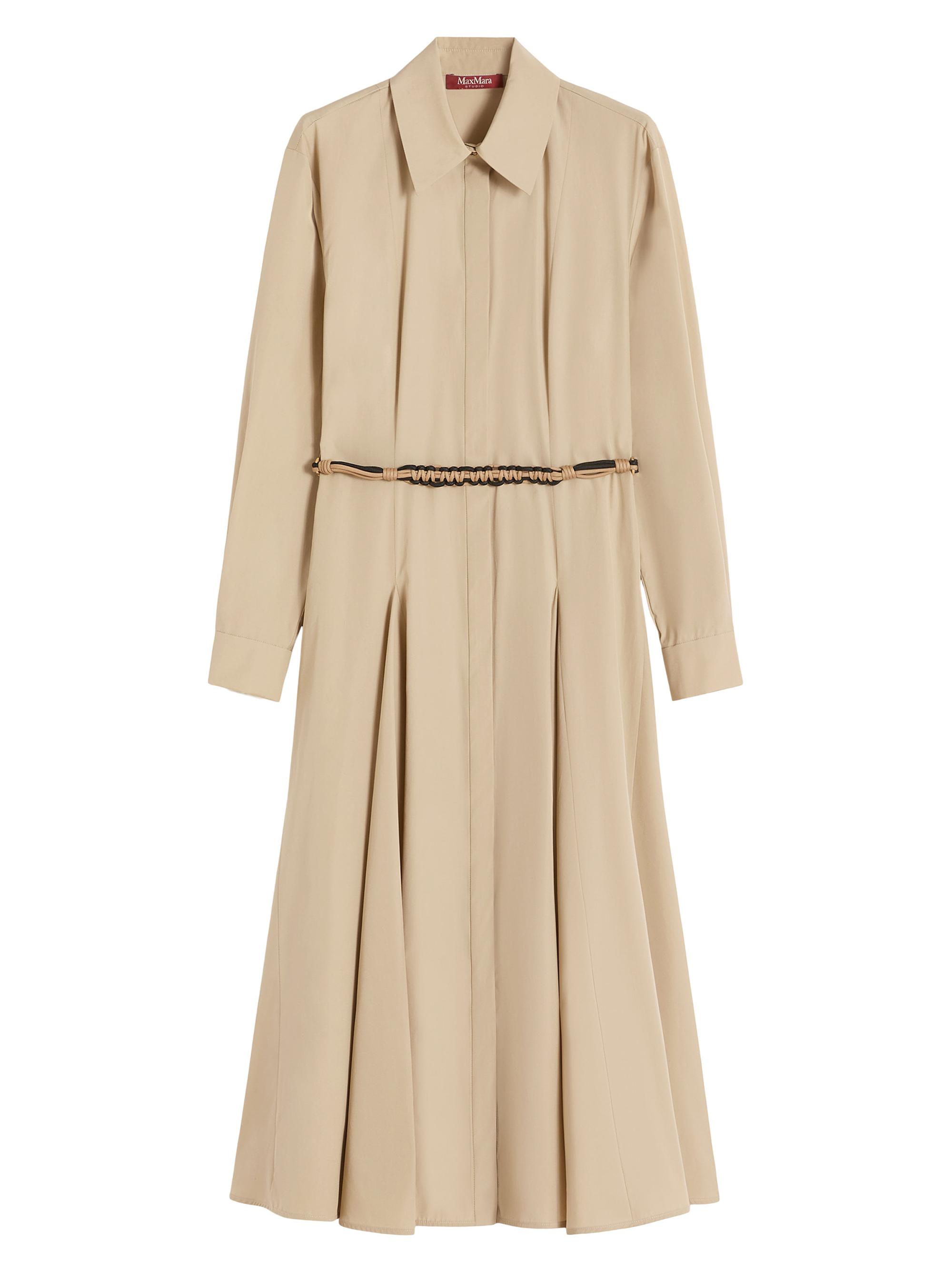 Max Mara Women's Long Poplin Shirt Dress - Colonial