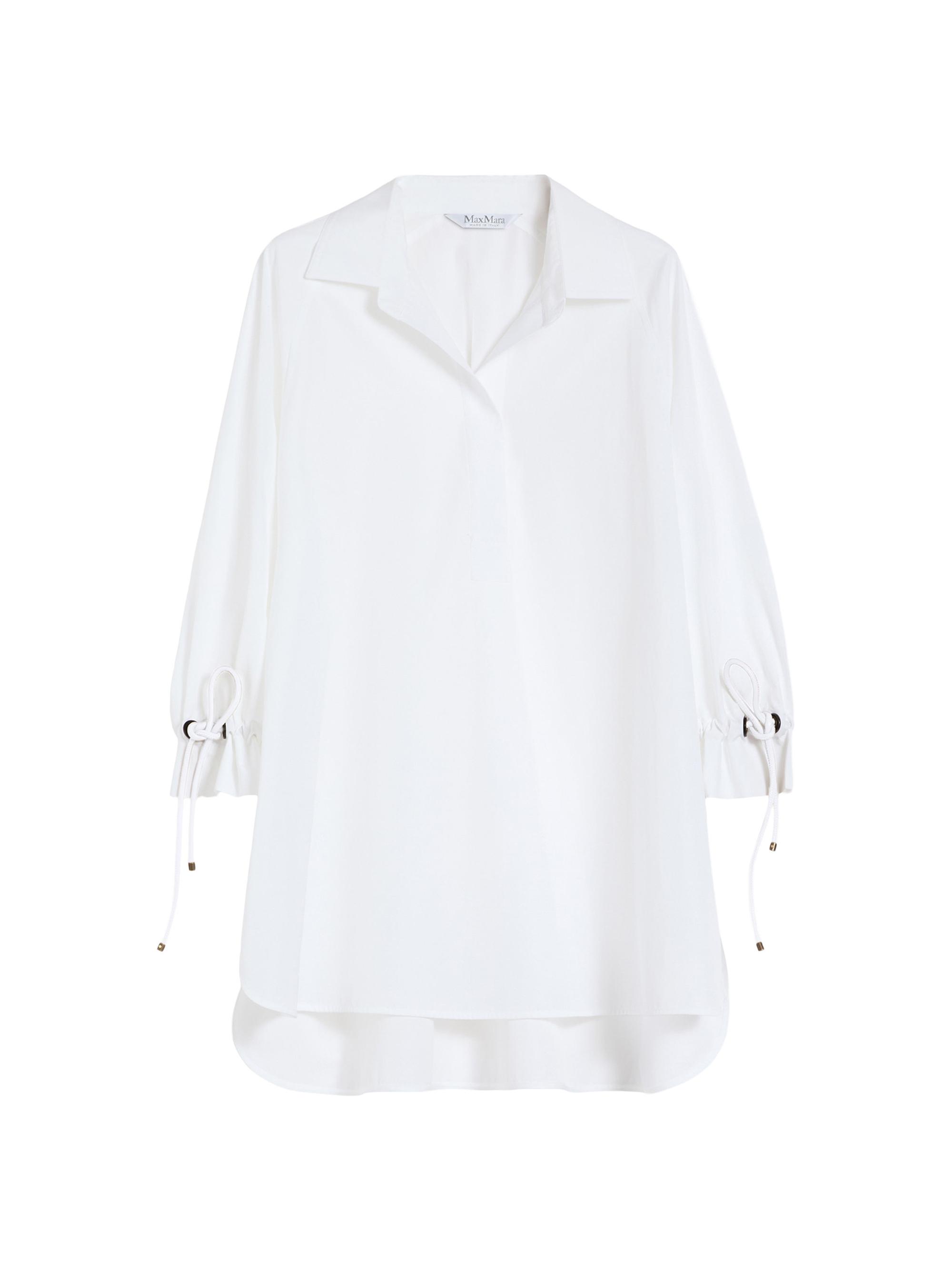 Max Mara Women's Cotton Poplin Blouse - Optical White