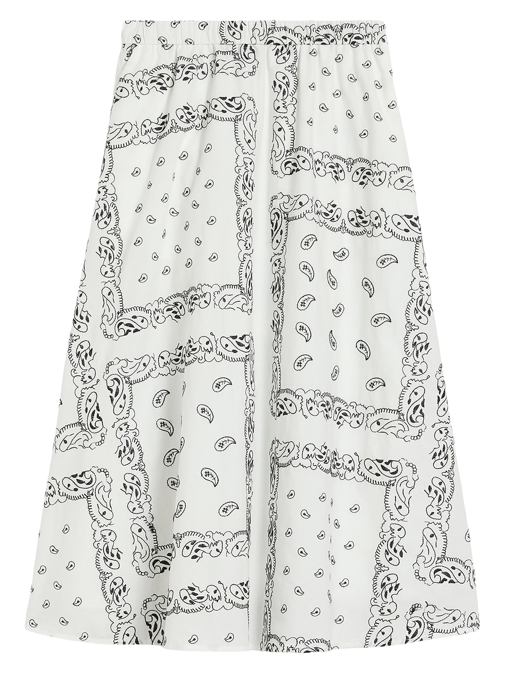 Weekend Max Mara Women's Cotton Poplin Midi Skirt - White