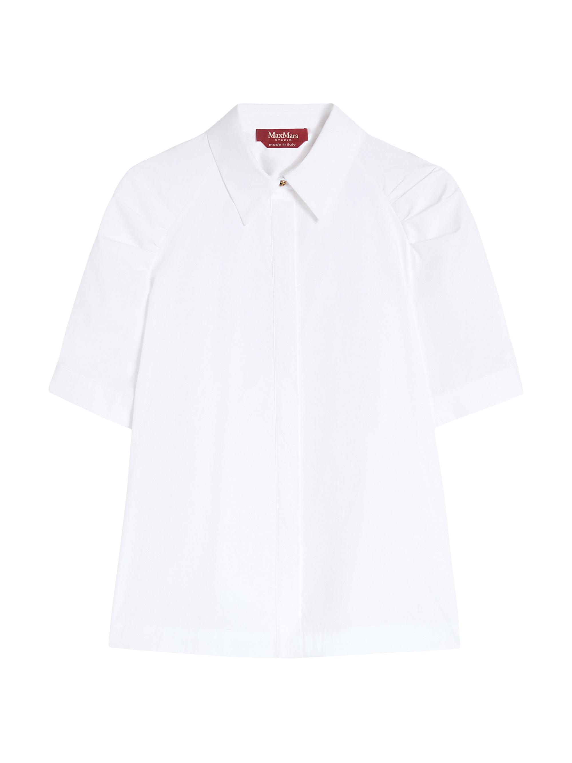 Max Mara Women's Cotton Poplin Shirt - Optical White