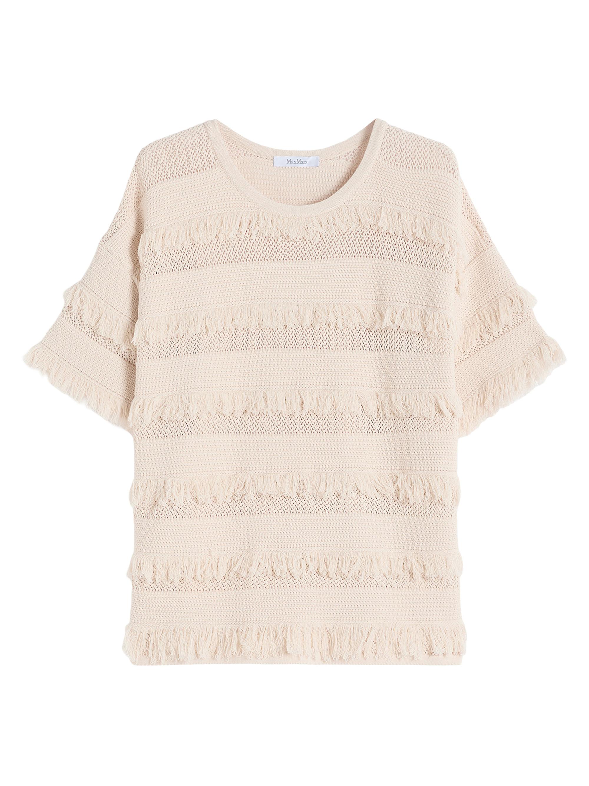 Max Mara Women's Oversized Patterned Viscose Sweater -