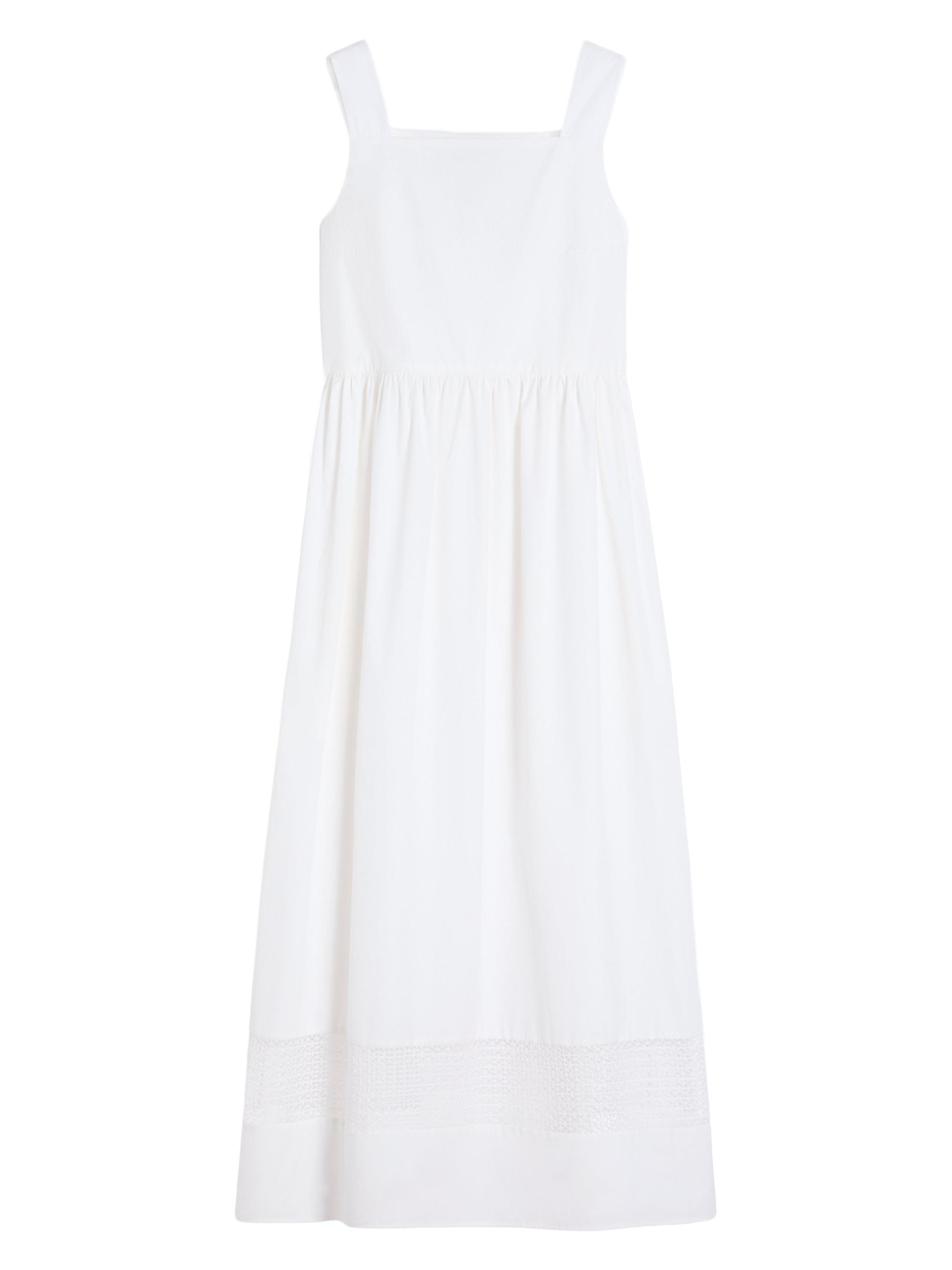 Weekend Max Mara Women's Cotton Poplin Sleeveless Dress - White