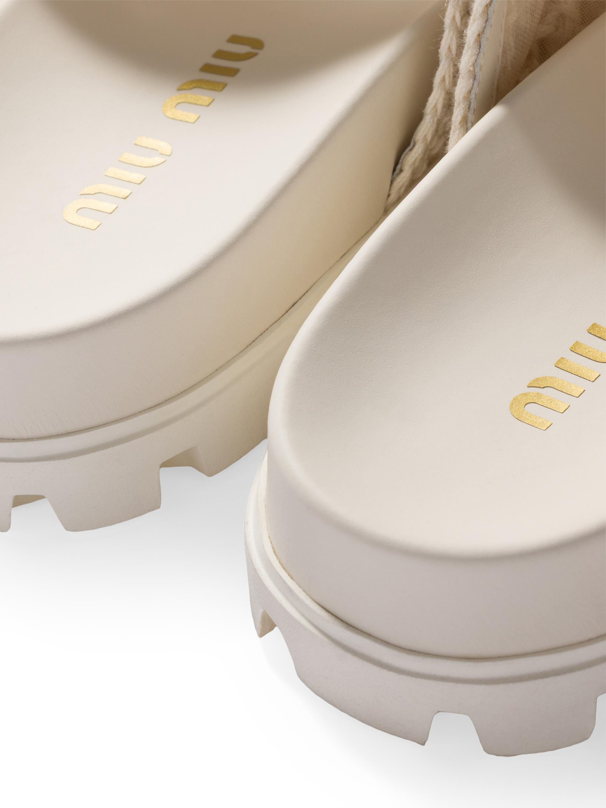 Miu Miu Crochet Sandals | Saks Fifth Avenue
