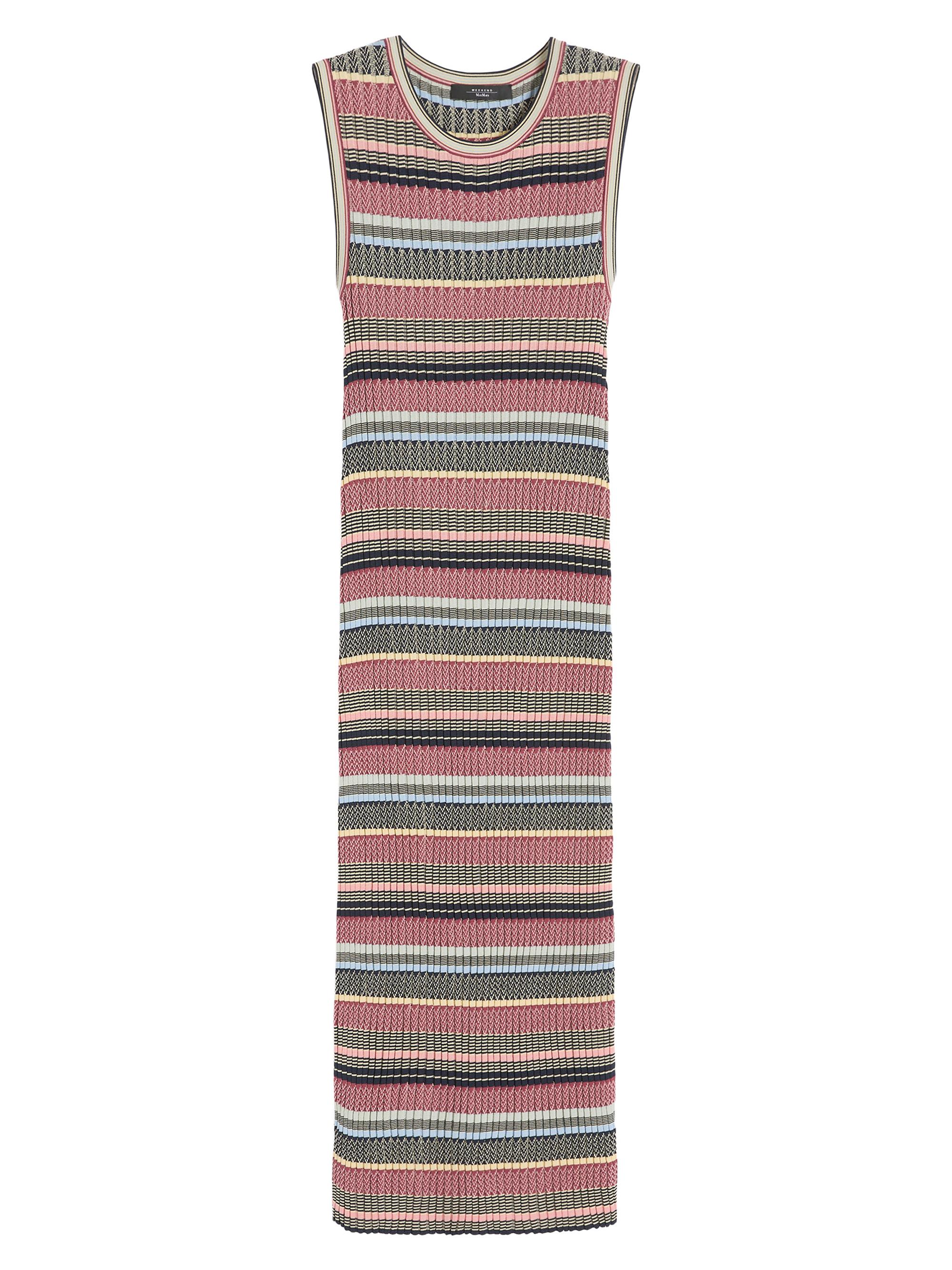 Weekend Max Mara Women's Viscose Yarn Midi Dress - Multicolour