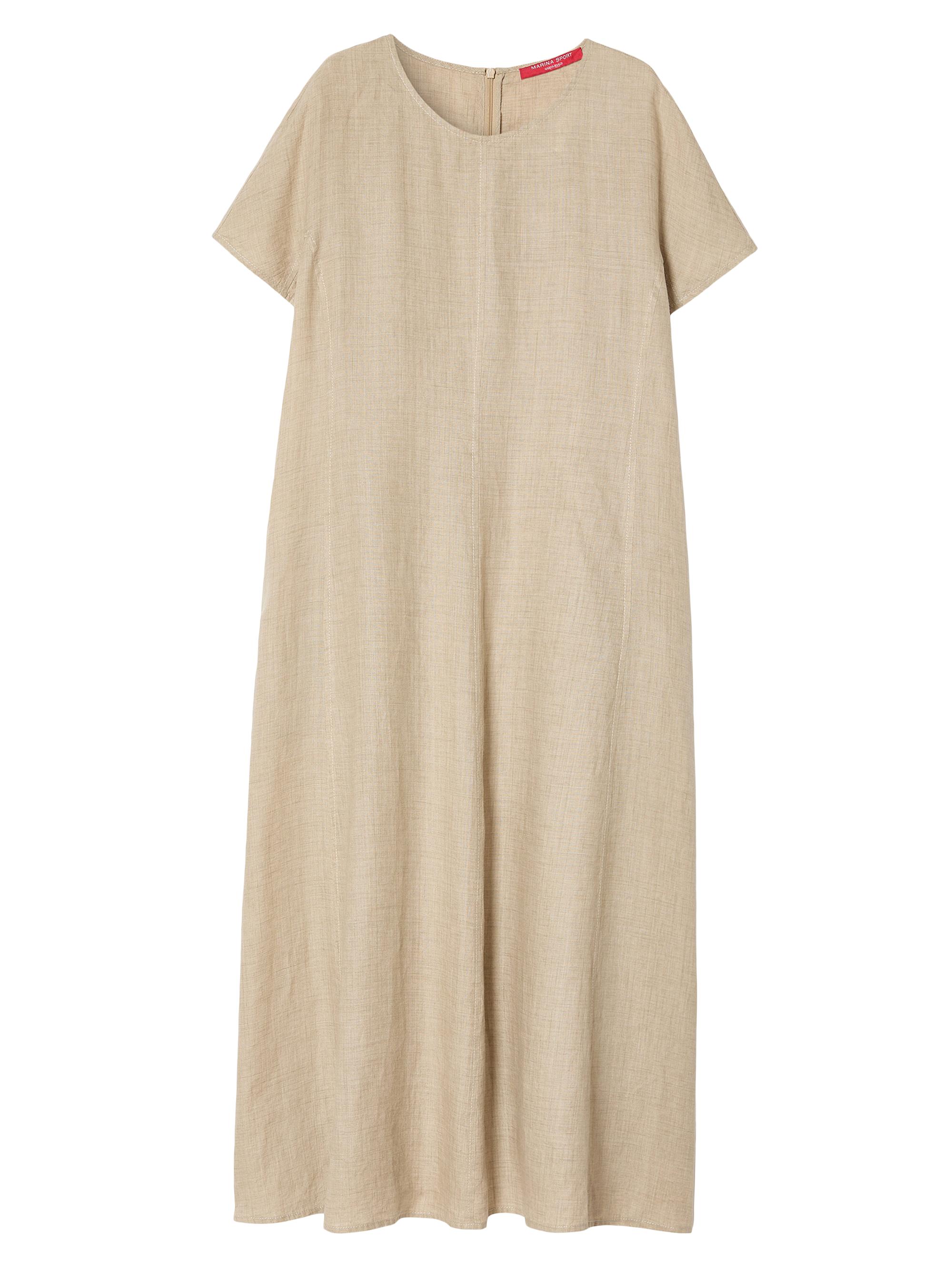 Marina Rinaldi Women's Faded Linen Dress - Sand