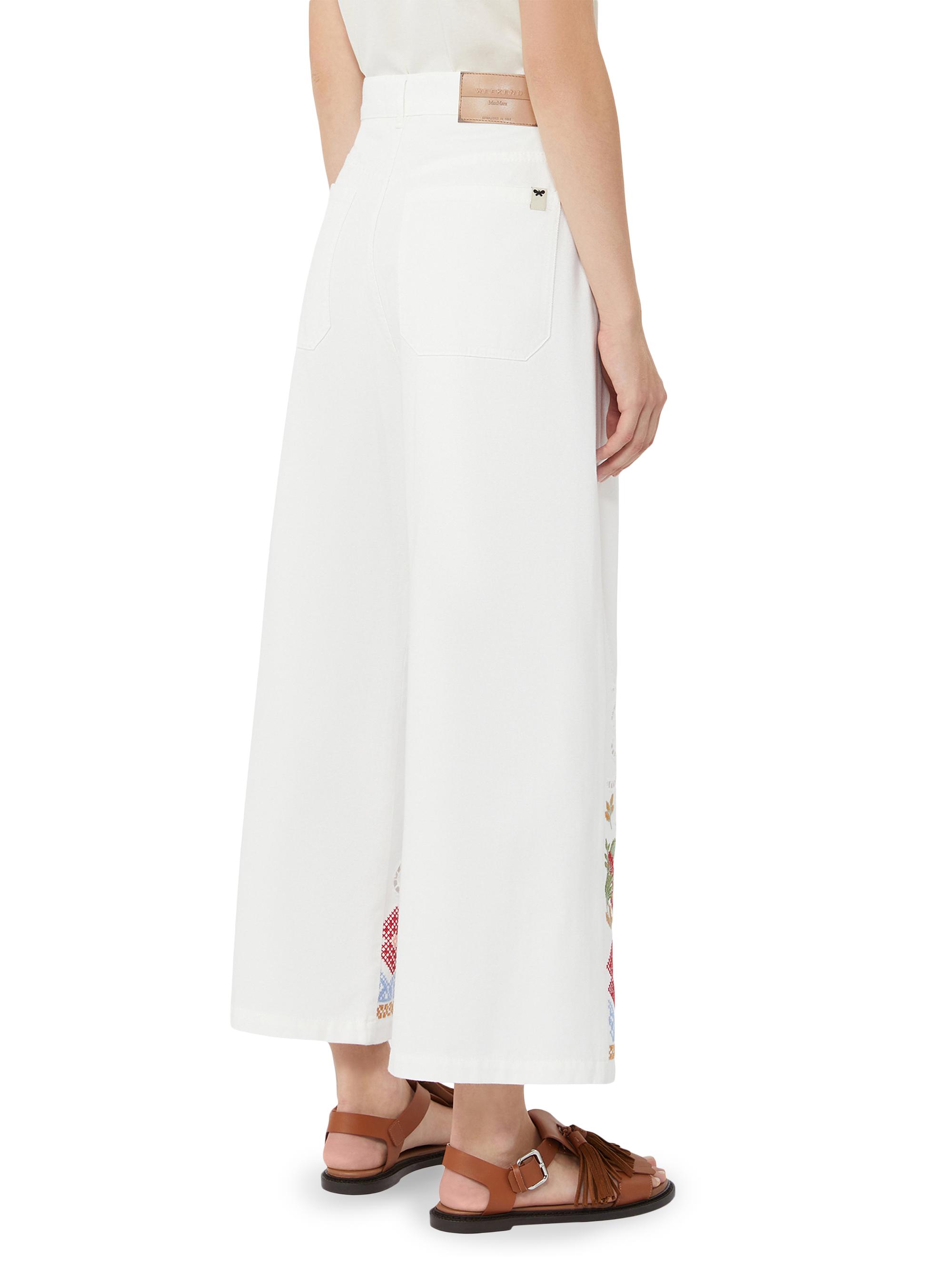 Weekend Max Mara Cotton Bull Trousers | Saks Fifth Avenue