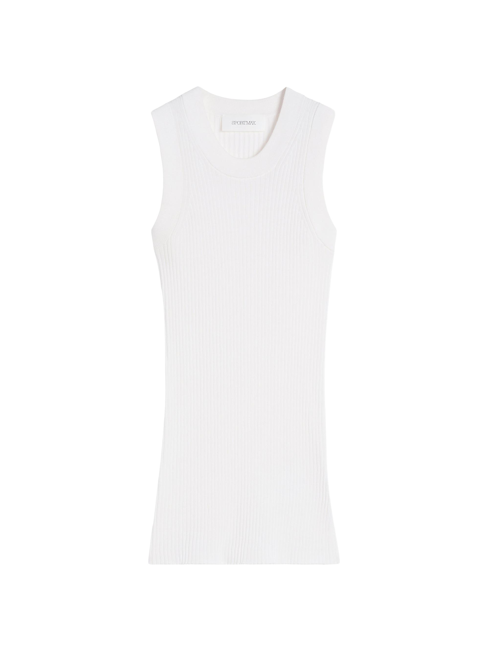 Sportmax Women's Cotton Vest Top - White