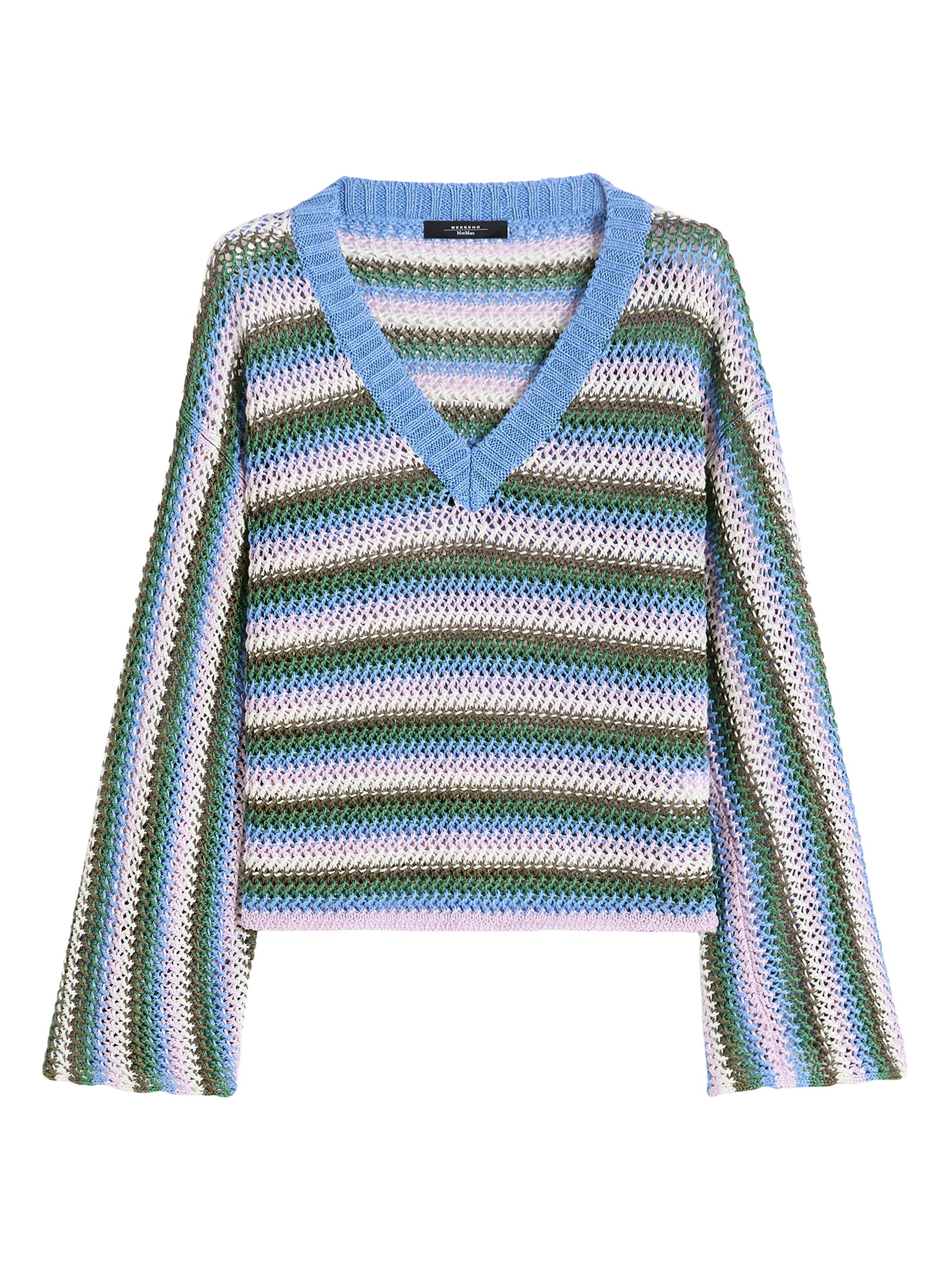 Weekend Max Mara Women's Linen Yarn Sweater - Multicolour
