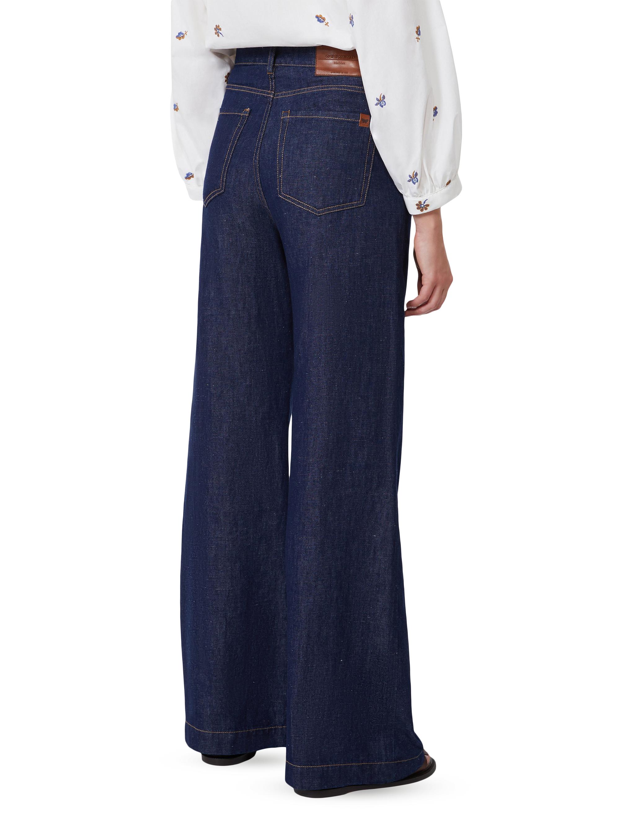 Weekend Max Mara Linen and Cotton Denim Jeans | Saks Fifth Avenue