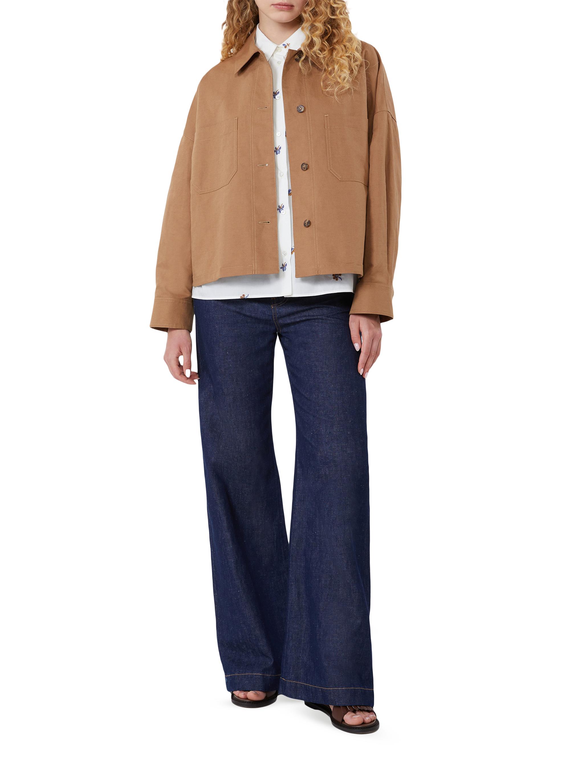 Weekend Max Mara Linen and Cotton Denim Jeans | Saks Fifth Avenue