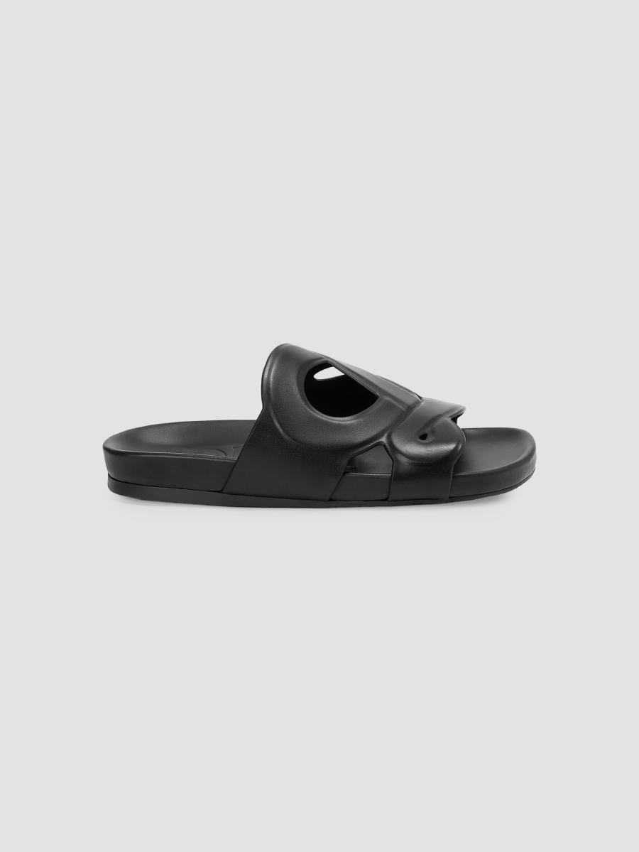 LOEWE Paula's Ibiza ビスチェ LOEWE LOEWE x Paula's Ibiza Ease Monogram Leather Slide Sandals