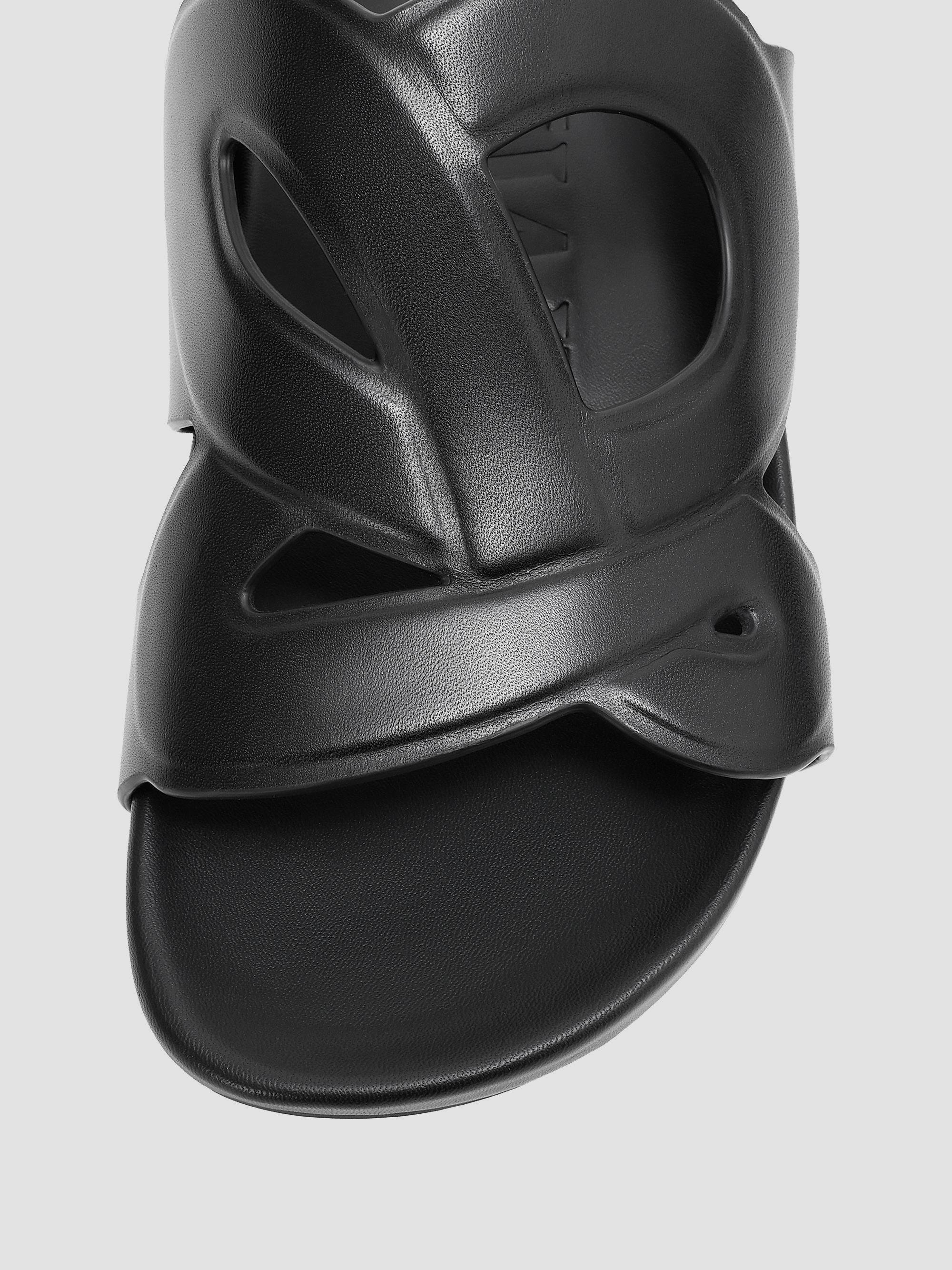 LOEWE LOEWE x Paula's Ibiza Ease Monogram Leather Slide Sandals