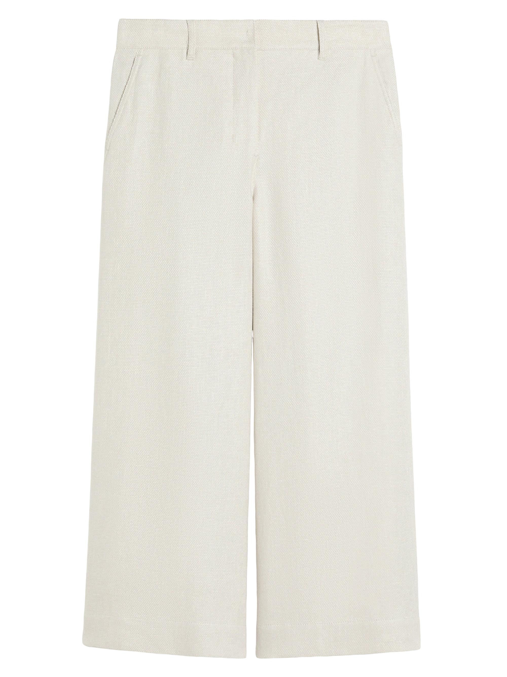 Max Mara Women's Stretch Cotton and Linen Trousers -