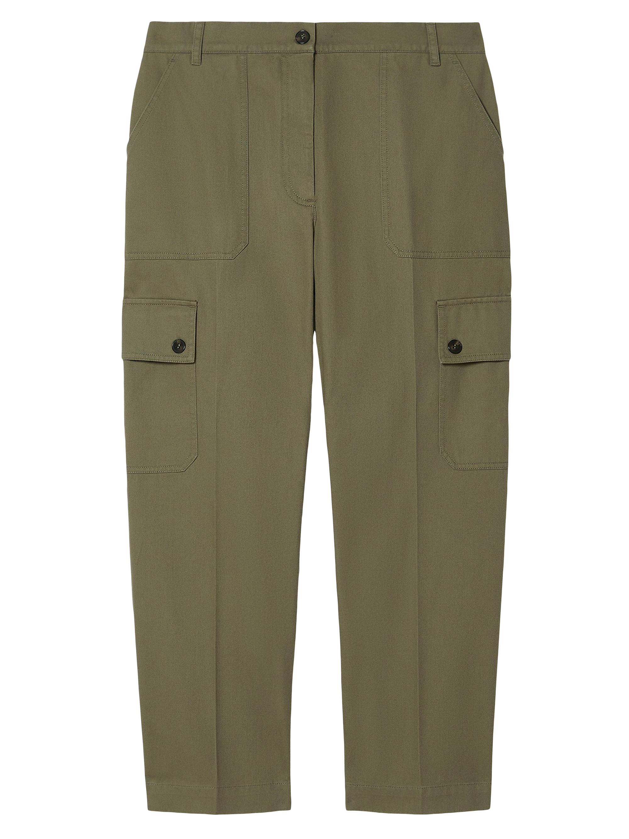 Marina Rinaldi Women's Cotton Gabardine Trousers -