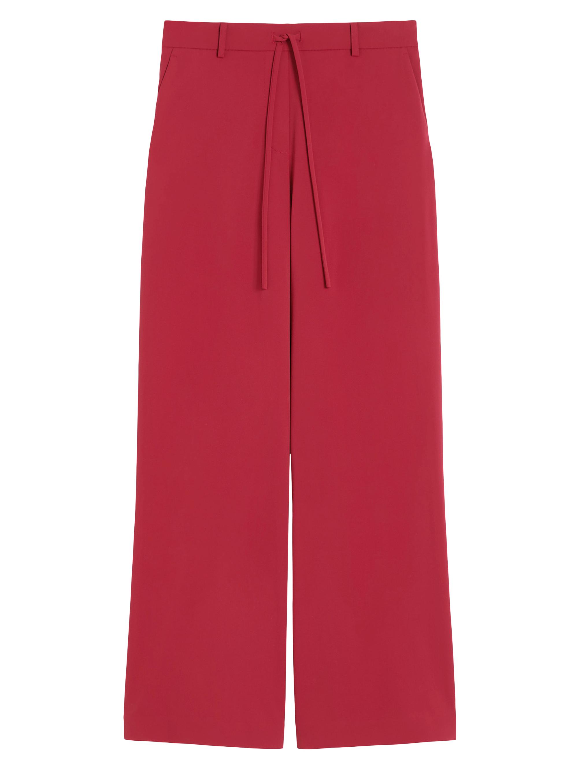 MM Max Mara Women's Jersey Joggers - Dark Red