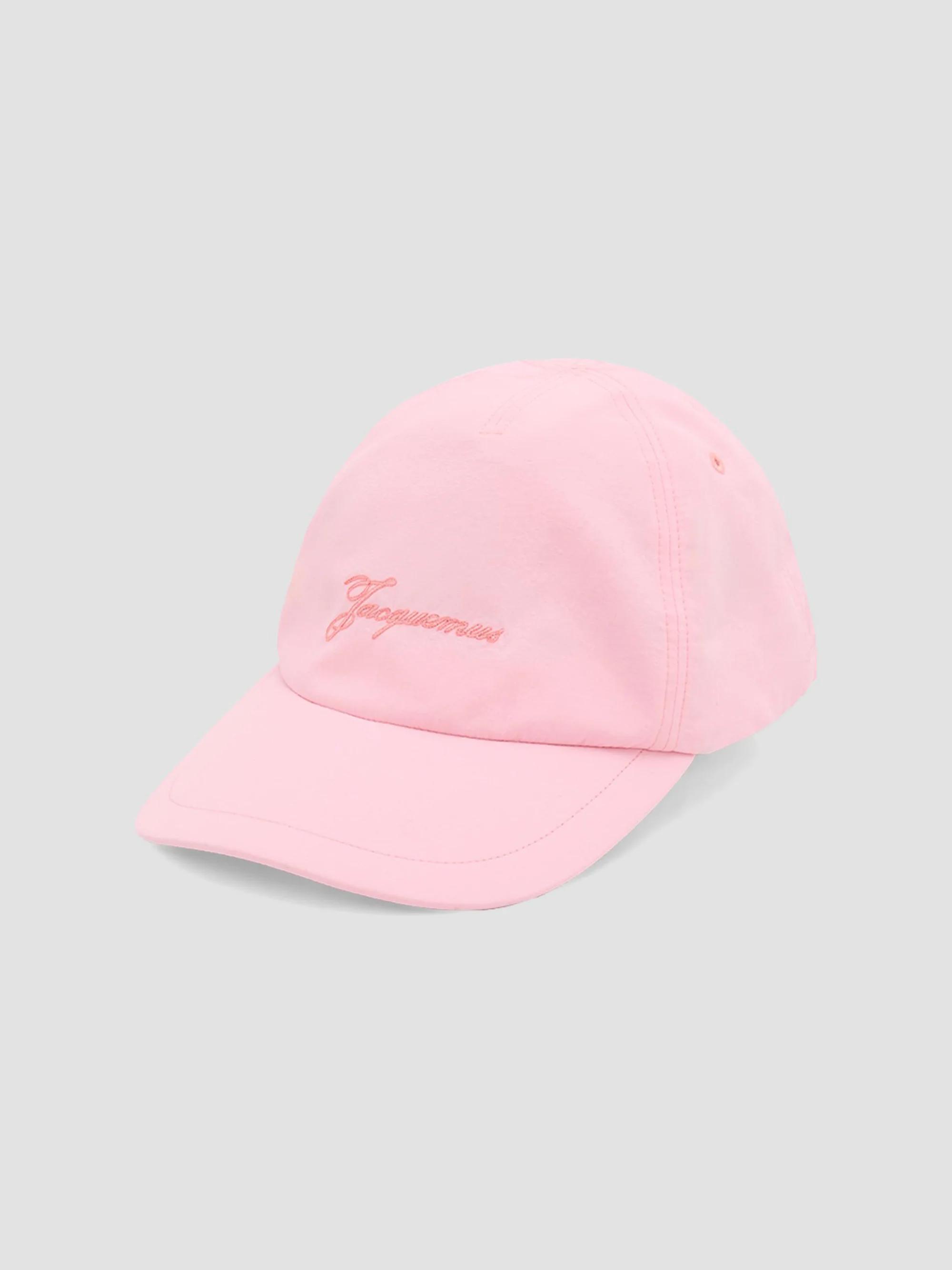 Jacquemus Women's Drawstring Baseball Cap - Pink - Size Large