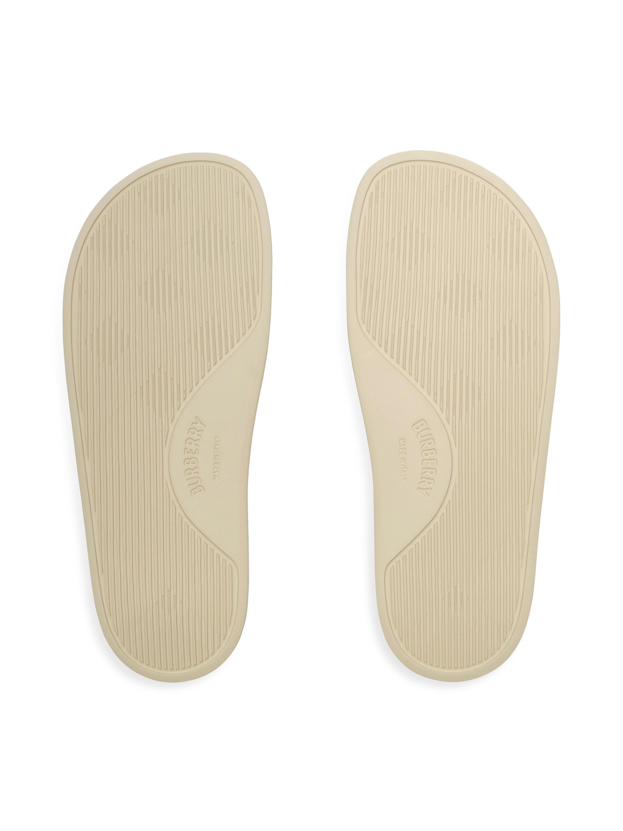 Burberry Furley Check Slide Sandals | Saks Fifth Avenue