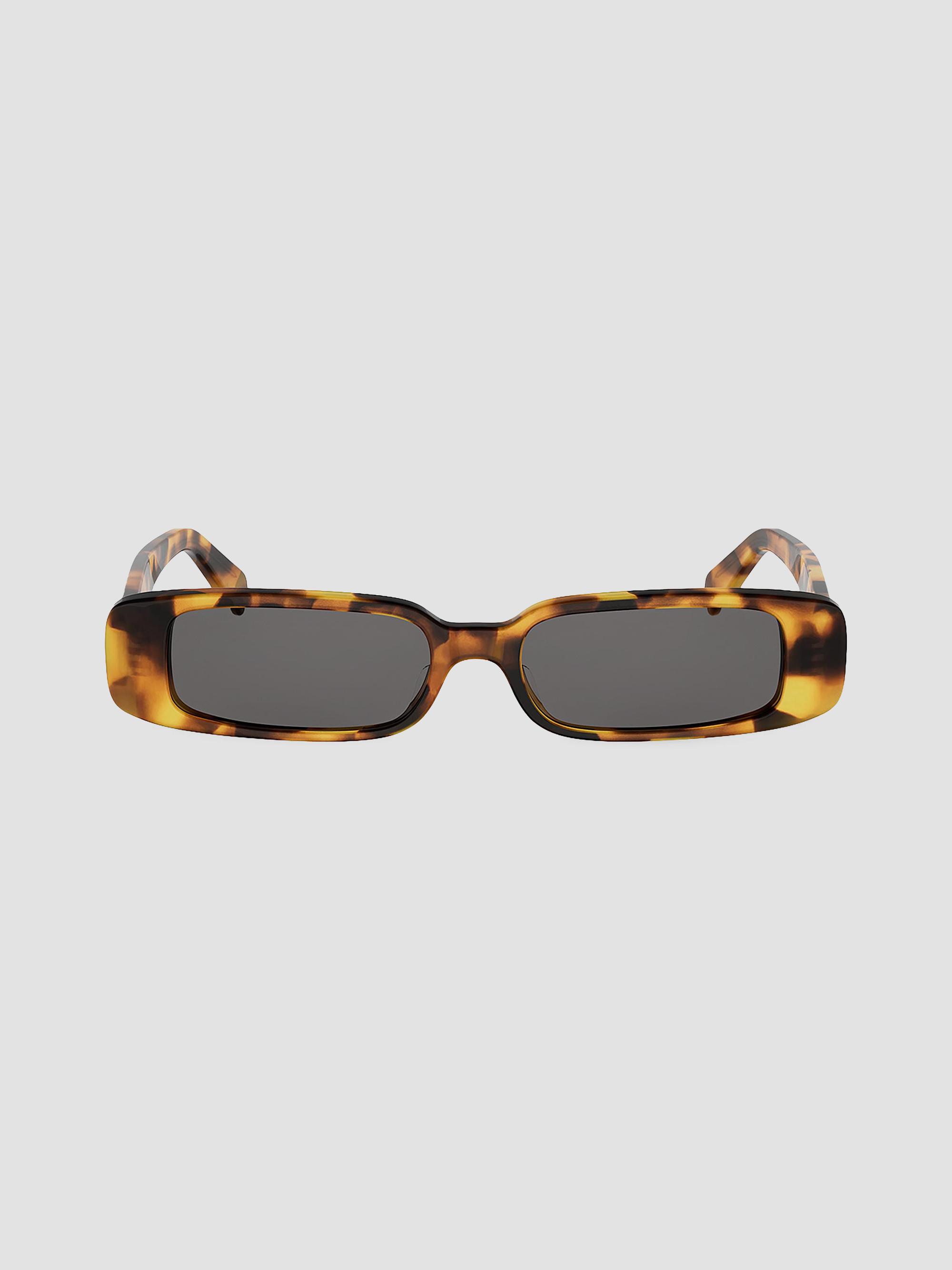 CELINE Women's  3 Dots 53MM Rectangular Sunglasses - Blonde Havana Smoke | Thumbnail 2