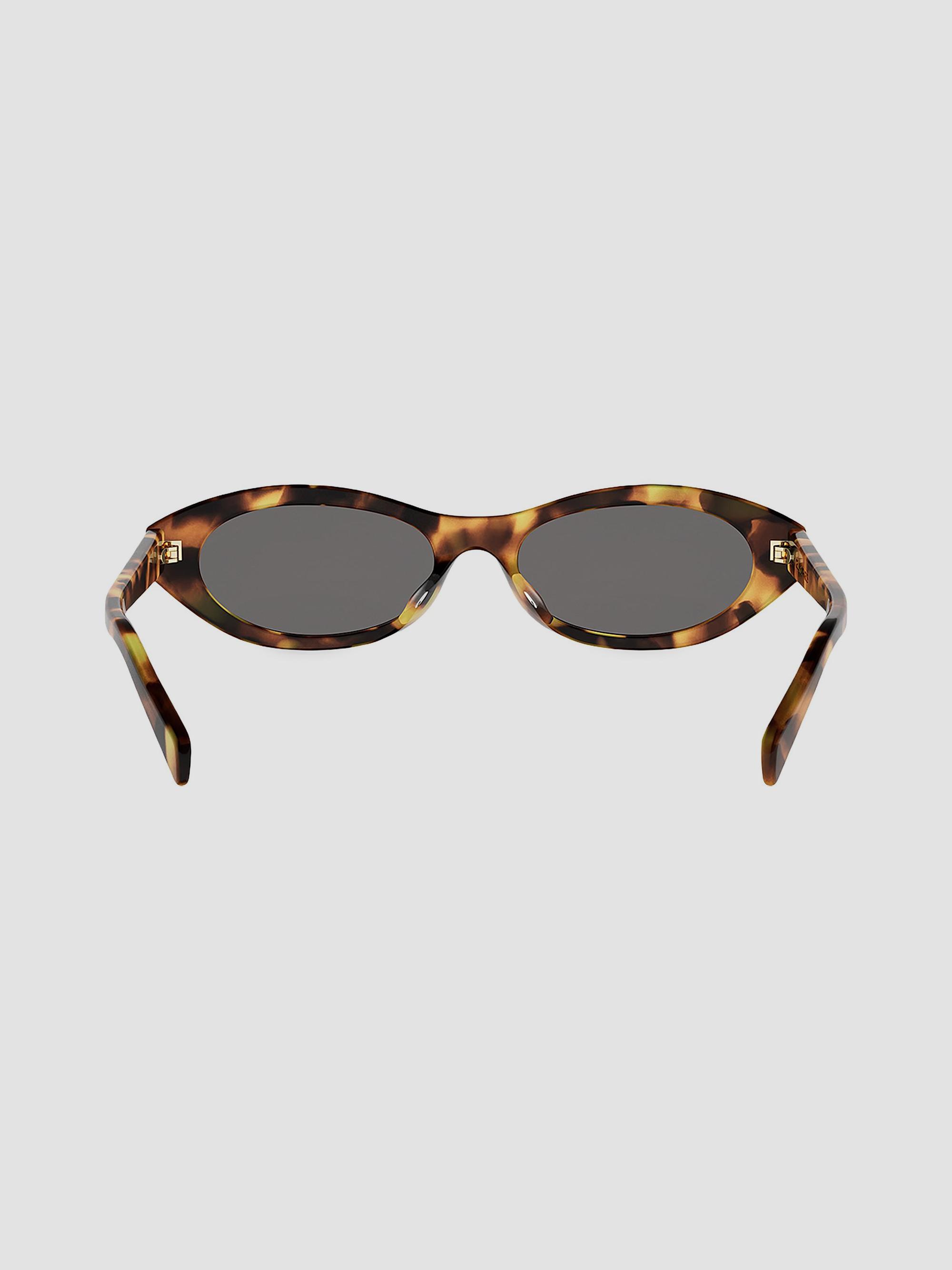 CELINE Triomphe Mini 54MM Oval Sunglasses | Saks Fifth Avenue display picture 1