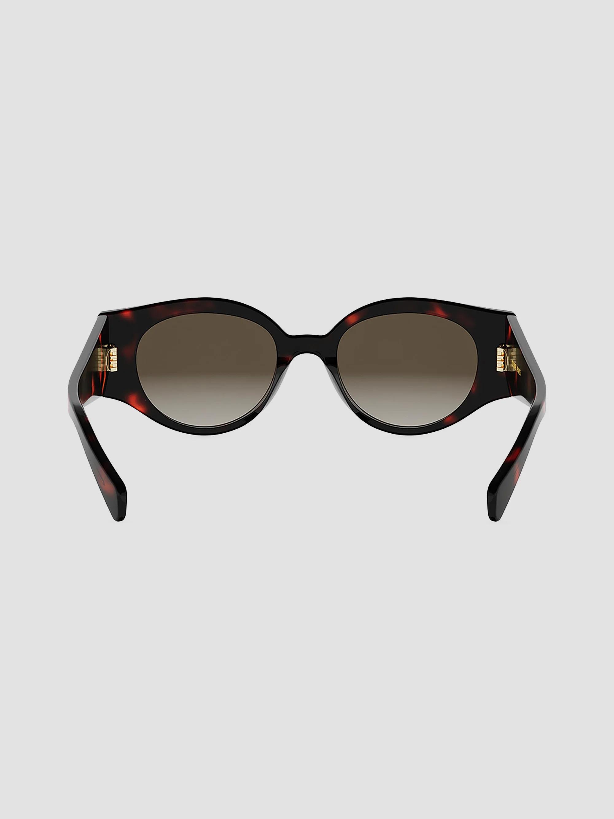 CELINE Triomphe Stamp 50MM Round Sunglasses | Saks Fifth Avenue display picture 3