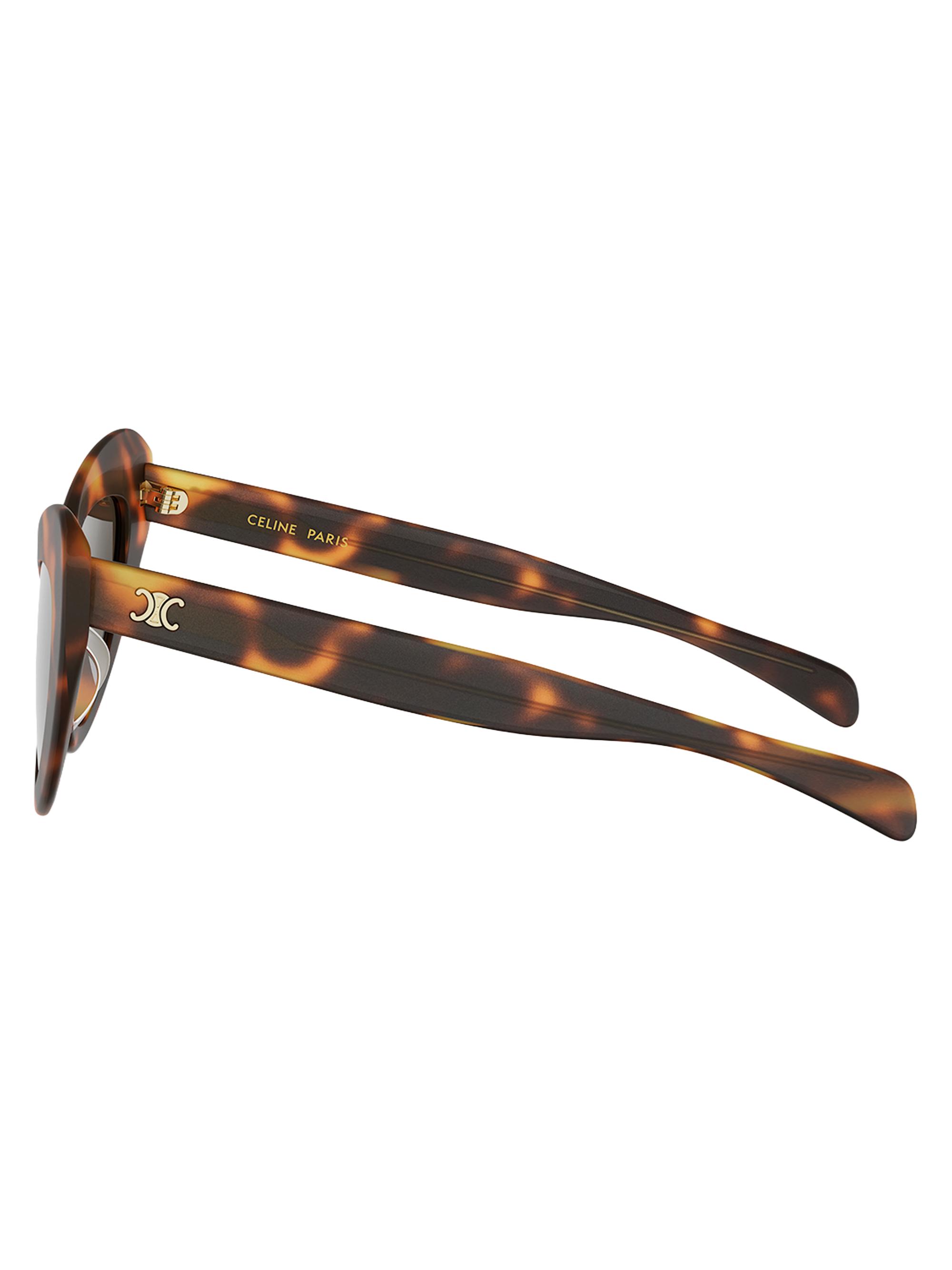 CELINE Triomphe Mini HD 52MM Cat-Eye Sunglasses | Saks Fifth Avenue