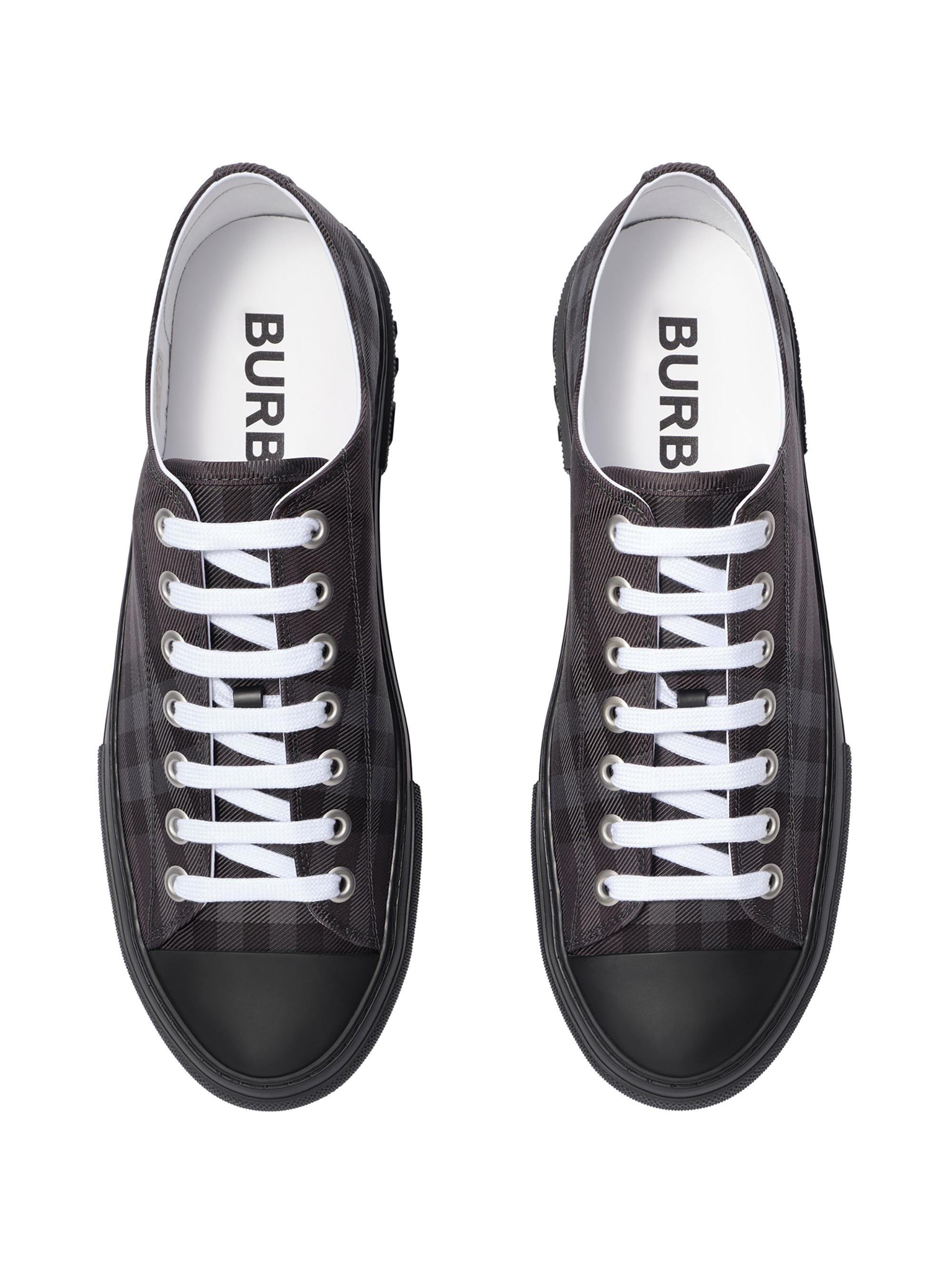 Burberry Jack Check Low-Top Sneakers | Saks Fifth Avenue