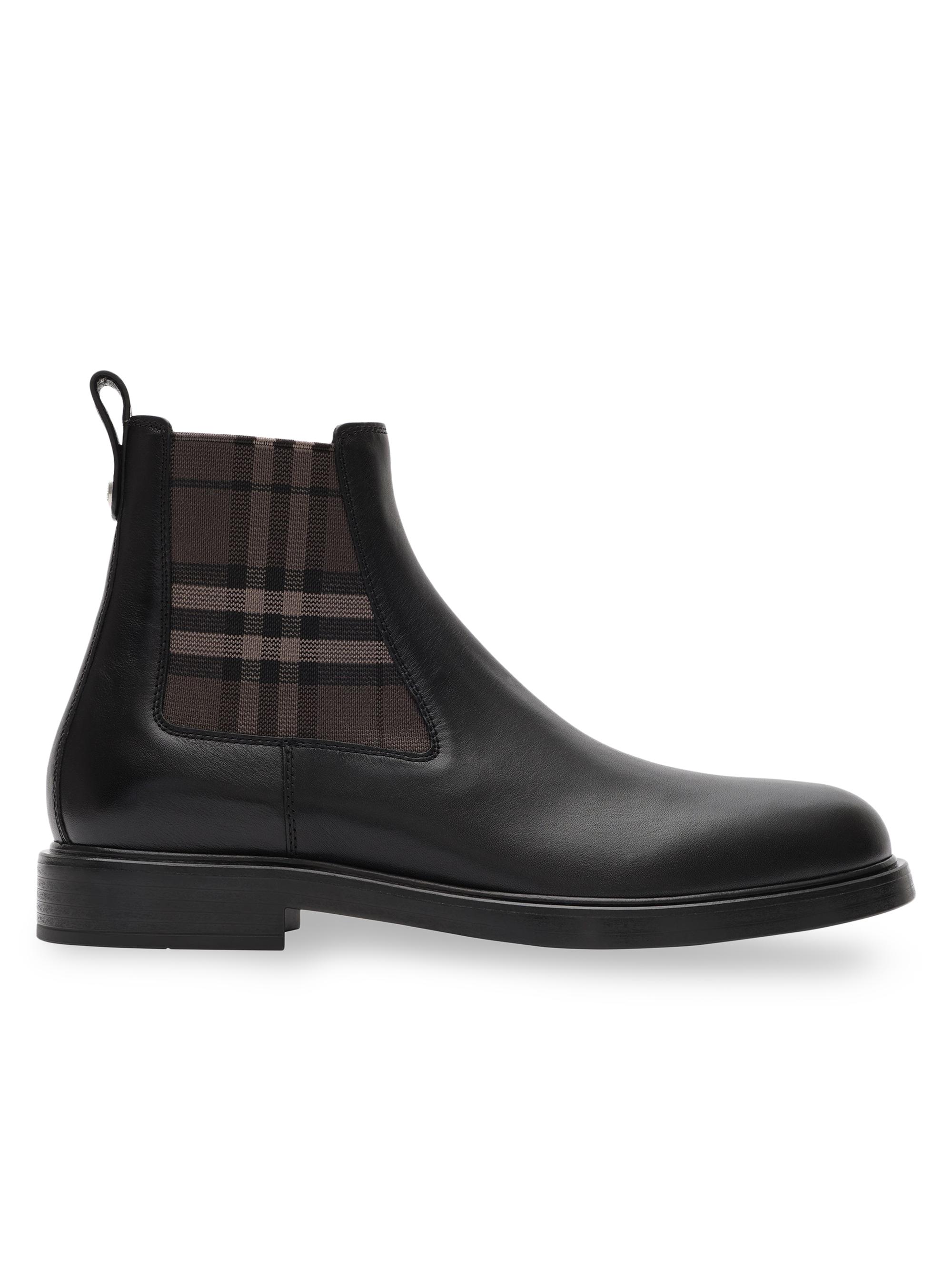 Burberry Gravel 35MM Chelsea Boots | Saks Fifth Avenue
