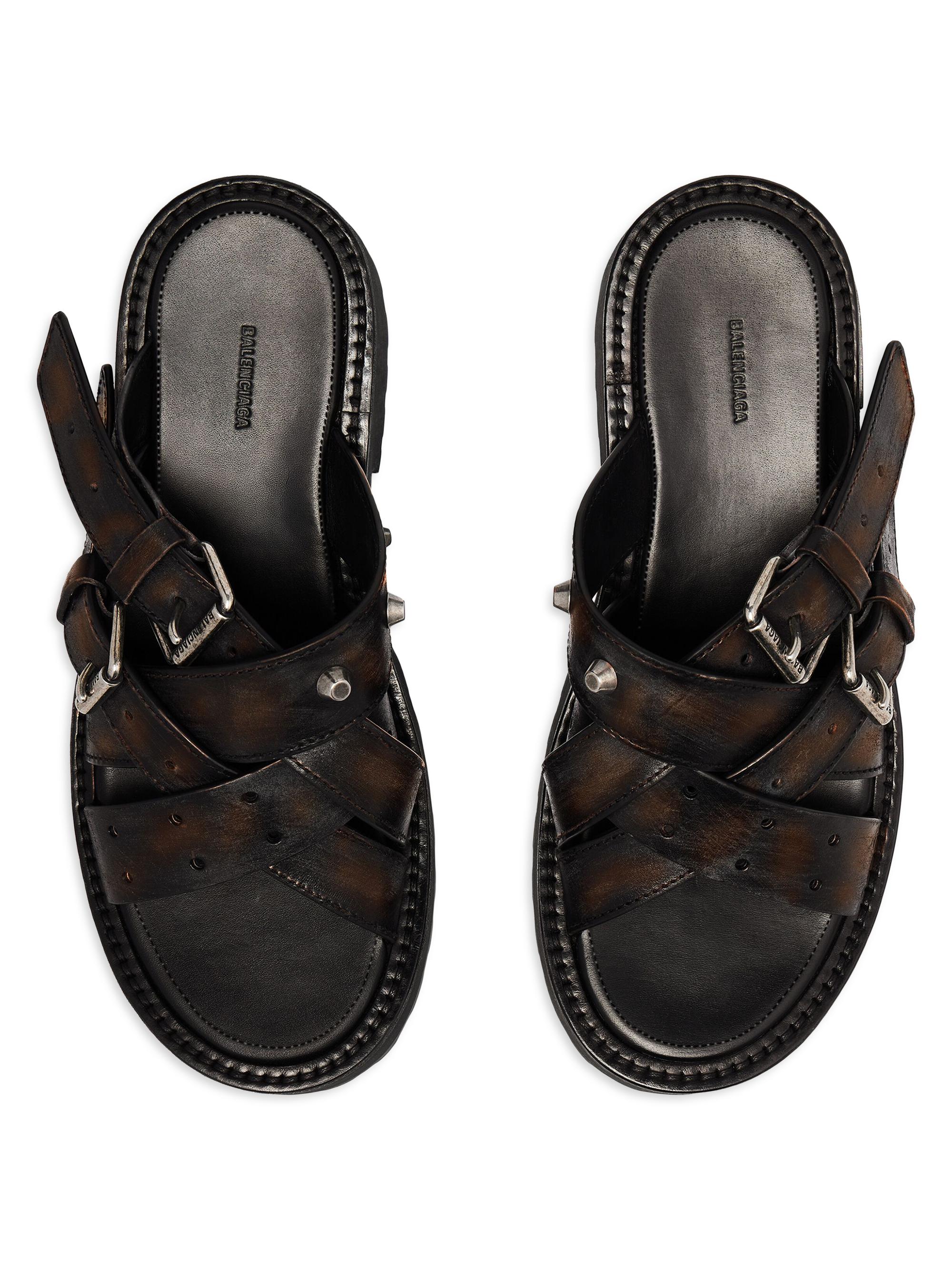 Balenciaga Venom Open Mules | Saks Fifth Avenue