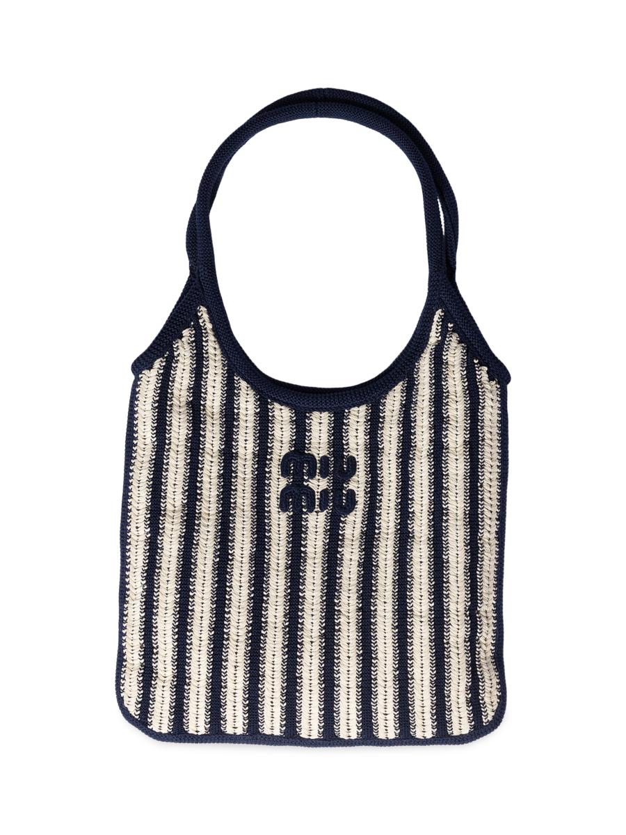 Miu Miu Ivy Crochet Tote Bag | Saks Fifth Avenue